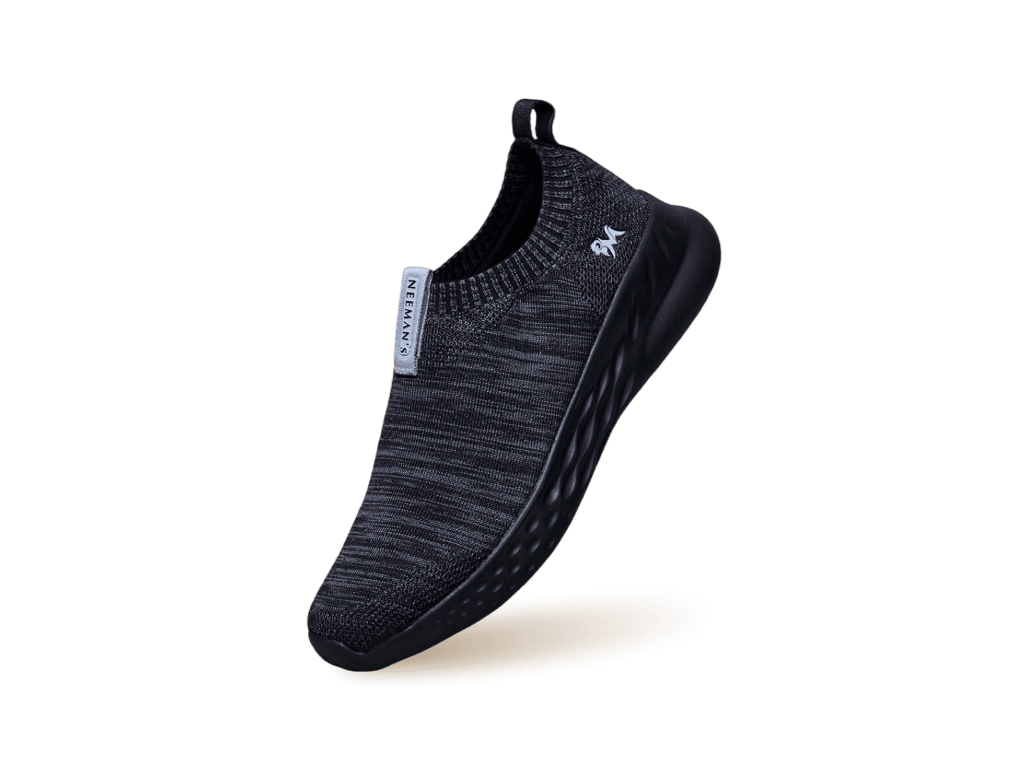 Melange Slip Ons : Black by My Store