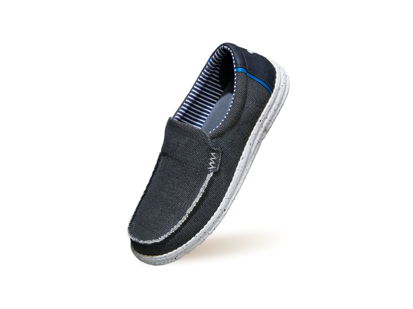 The Wanderers Slip Ons : Black by My Store