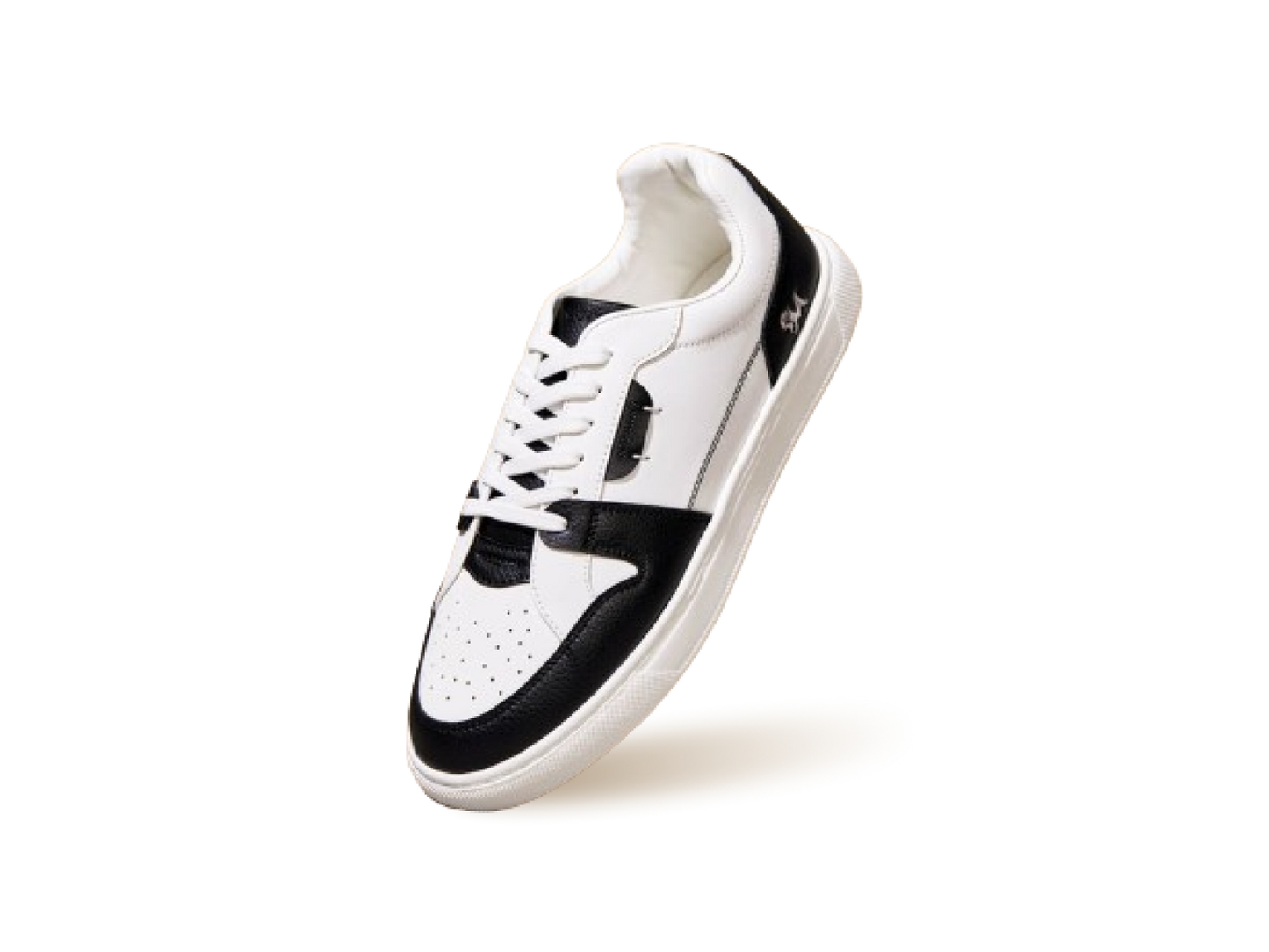 Retro Slick Sneakers : Black and White by My Store