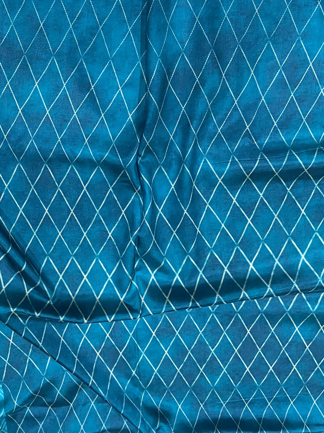 Blue Leheriya Gamthi Silk Sarees