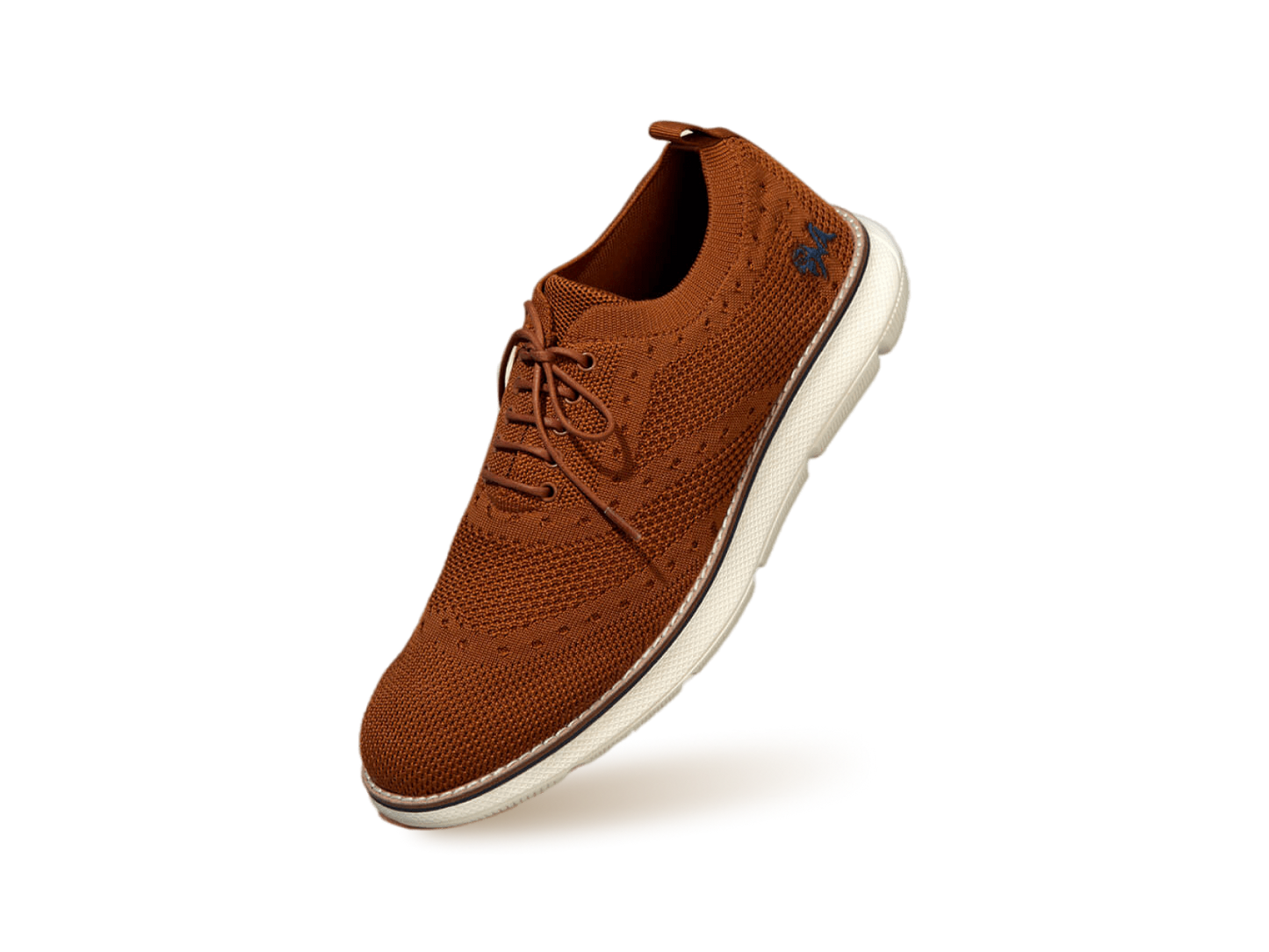 Dress Sneakers : Brown Ivory by My Store