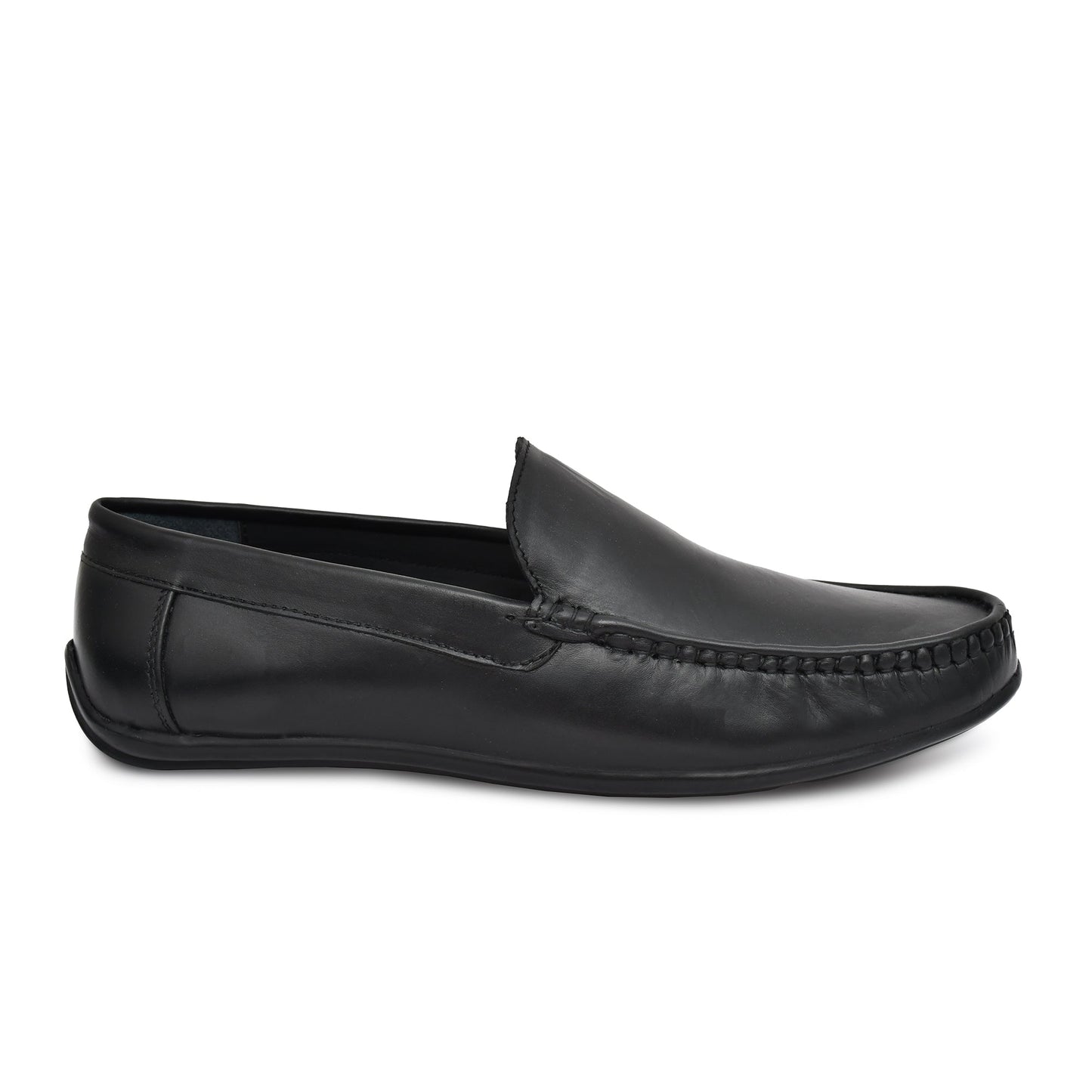 Black Leather Loafers