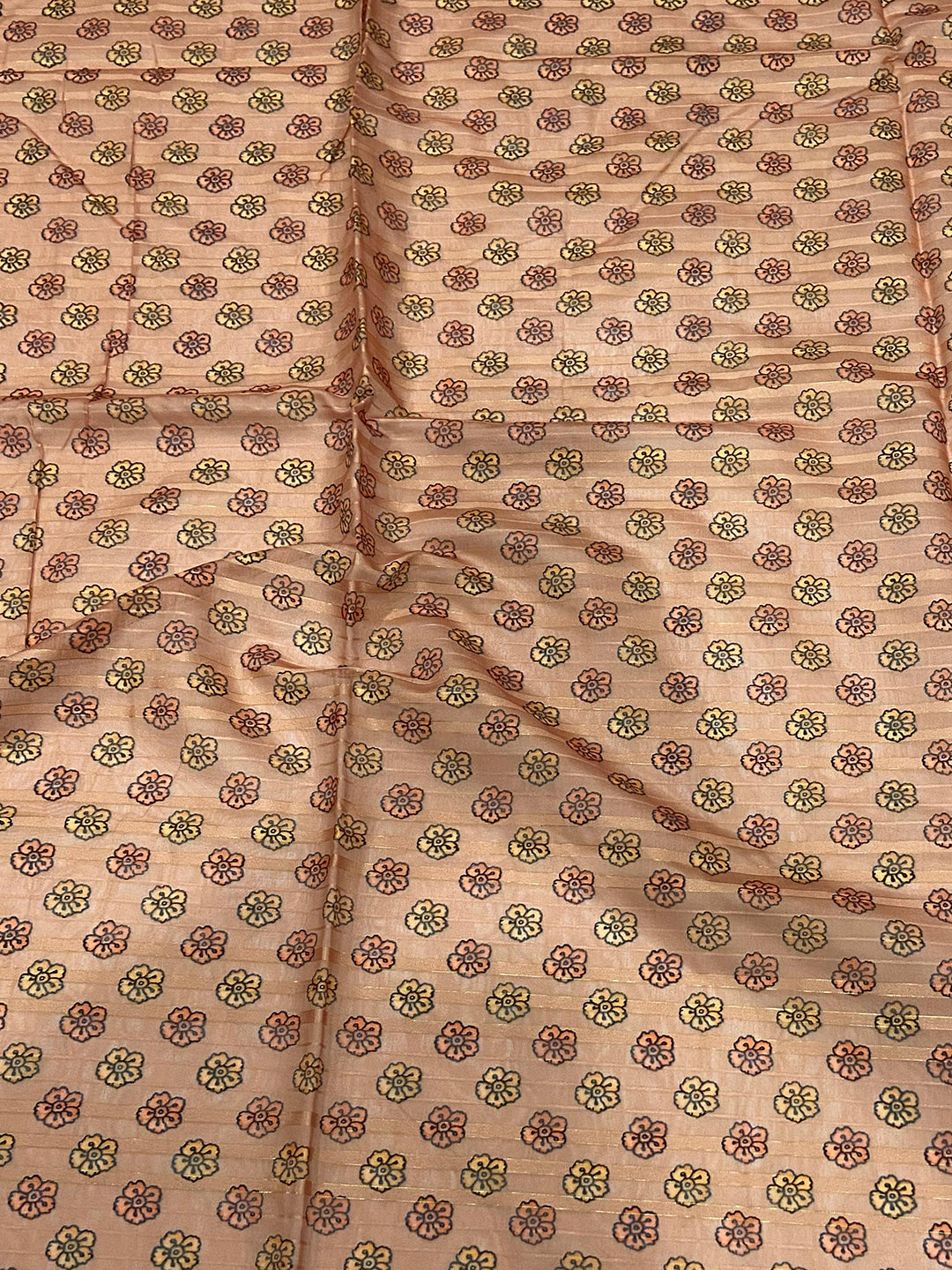 Coral Rose Kalamkari Saree by My Store