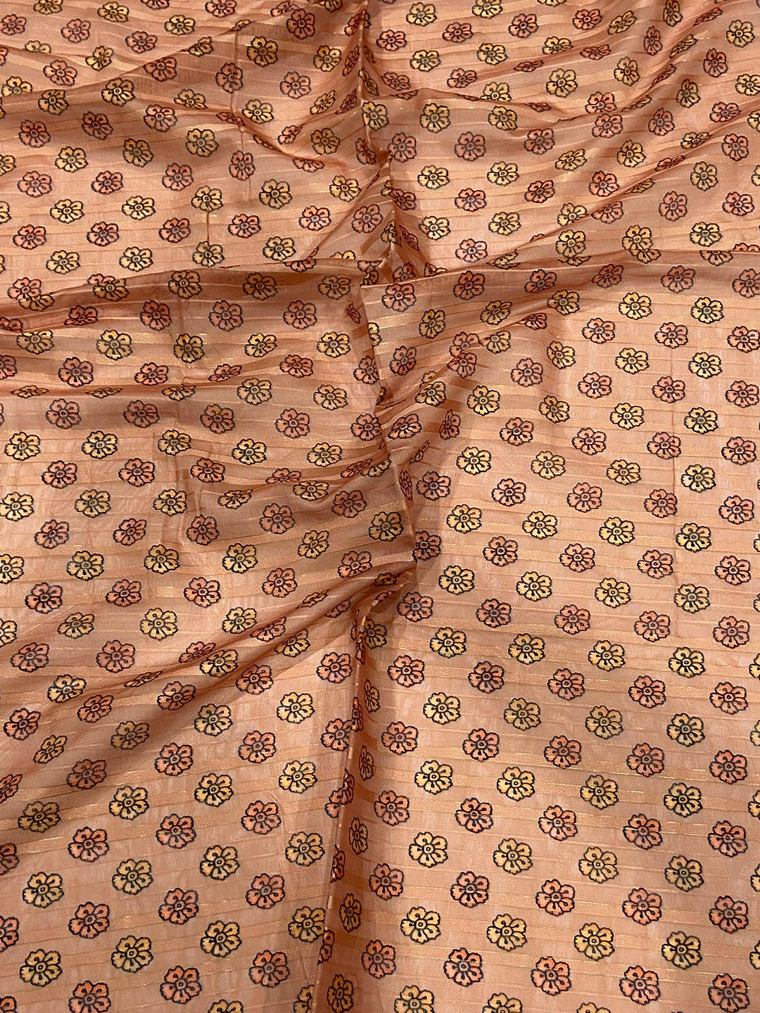 Blush Pink Kalamkari Saree by My Store