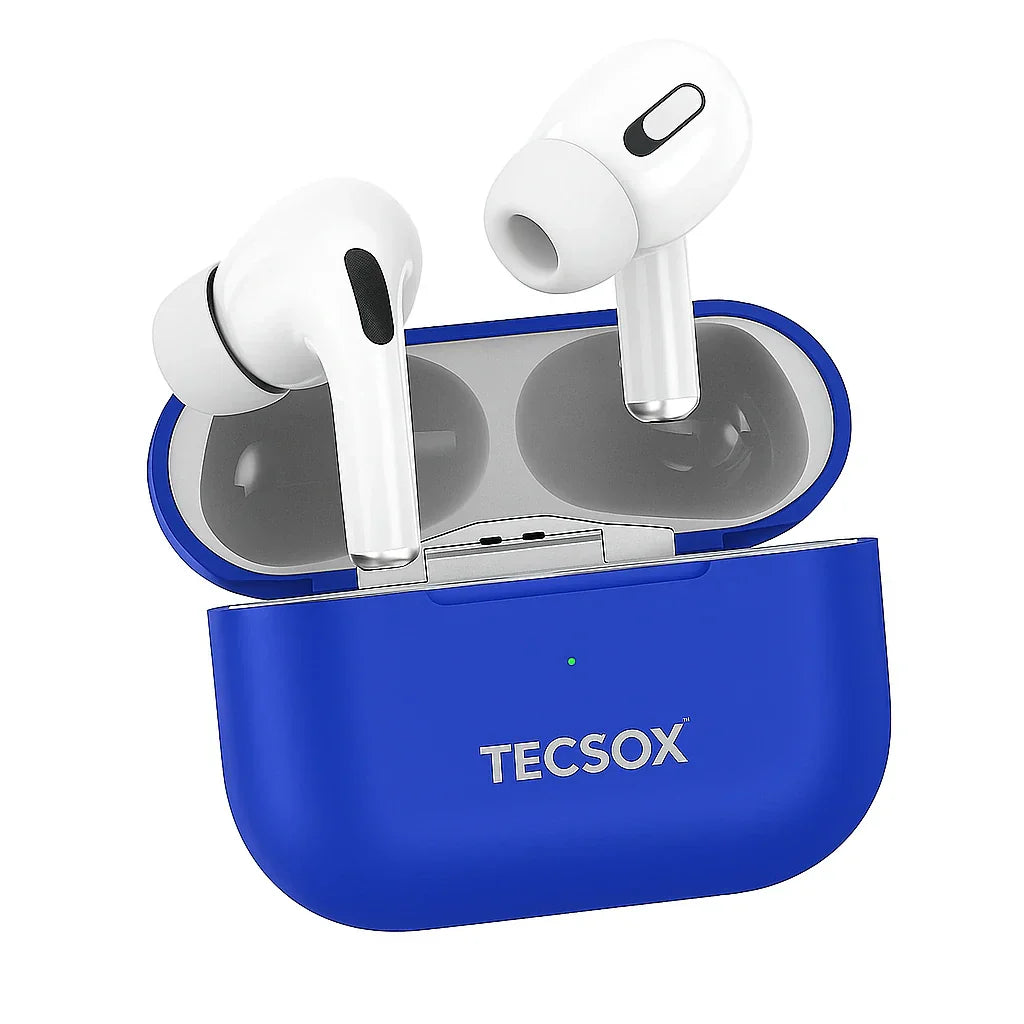 TecPod Pro Earbuds 30Hr Playtime | 5.3 V Bluetooth Earbuds | Deep Bass | Water Resistant