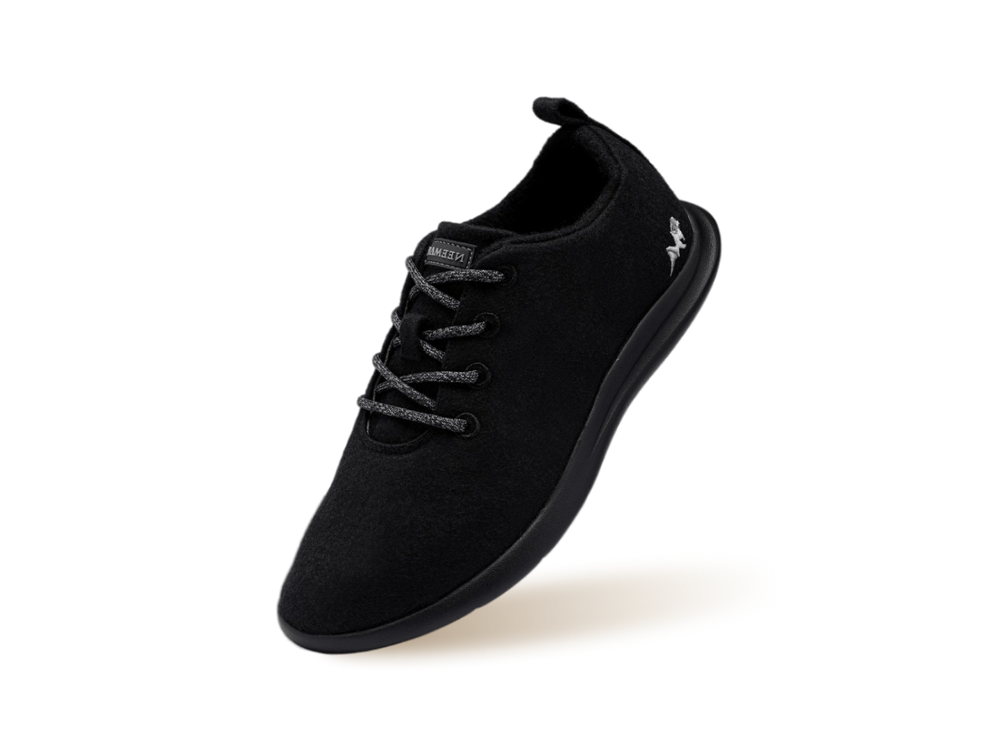 Wool Joggers : Coal Black / Black Sole by My Store