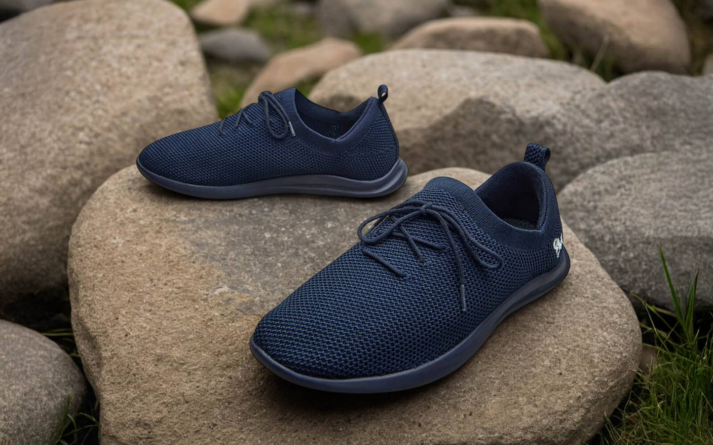 ReLive Knit Sneakers : Dawn Blue by My Store
