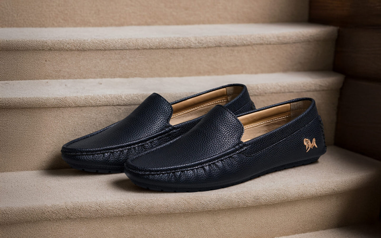 Dapper Loafers – Black | Classic Black Loafers for Formal & Smart Casual Style by My Store