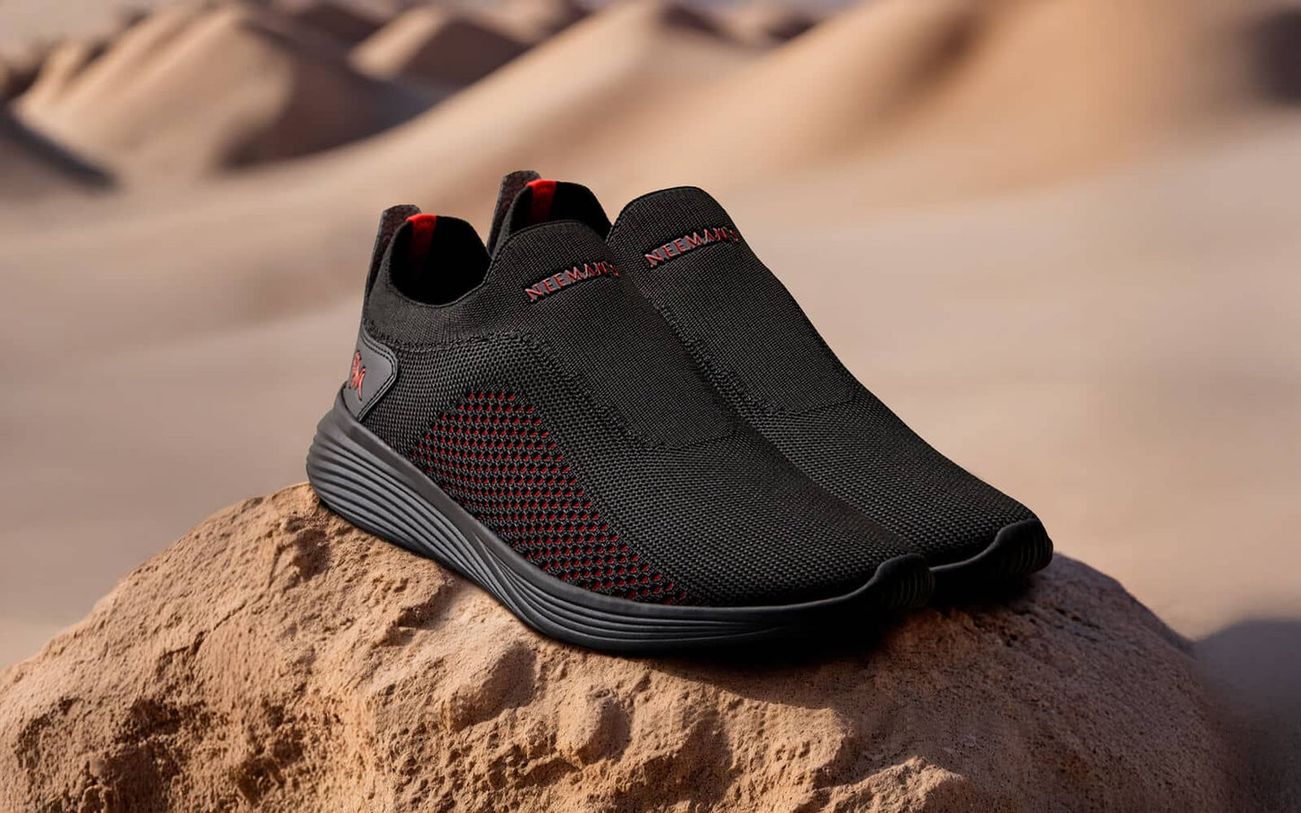 Everyday Basic Slip Ons : Striking Lava by My Store