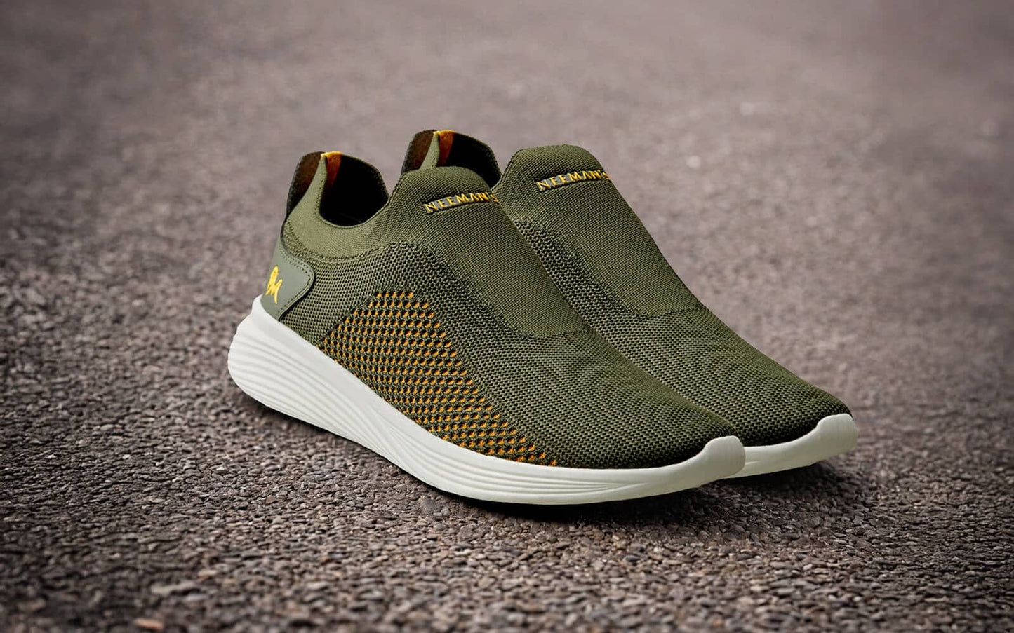 Everyday Basic Slip Ons : Citrus Olive by My Store