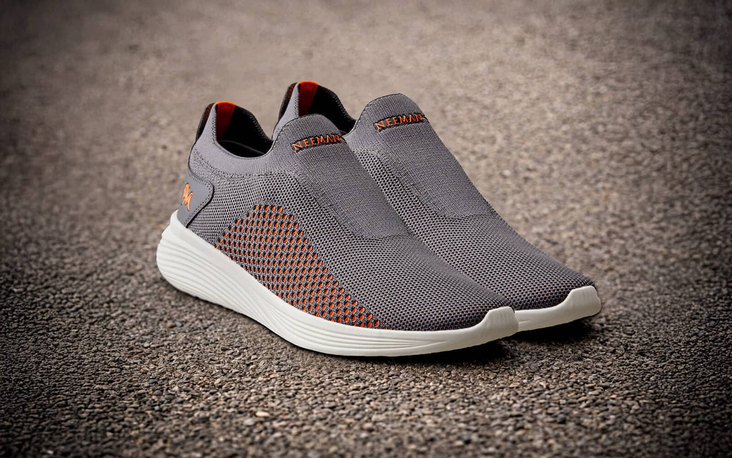 Everyday Basic Slip Ons : Neon Grey by My Store