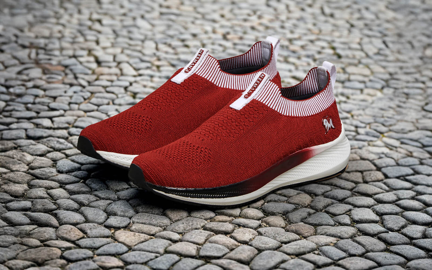 Grip Fit Slip Ons : Maroon by My Store
