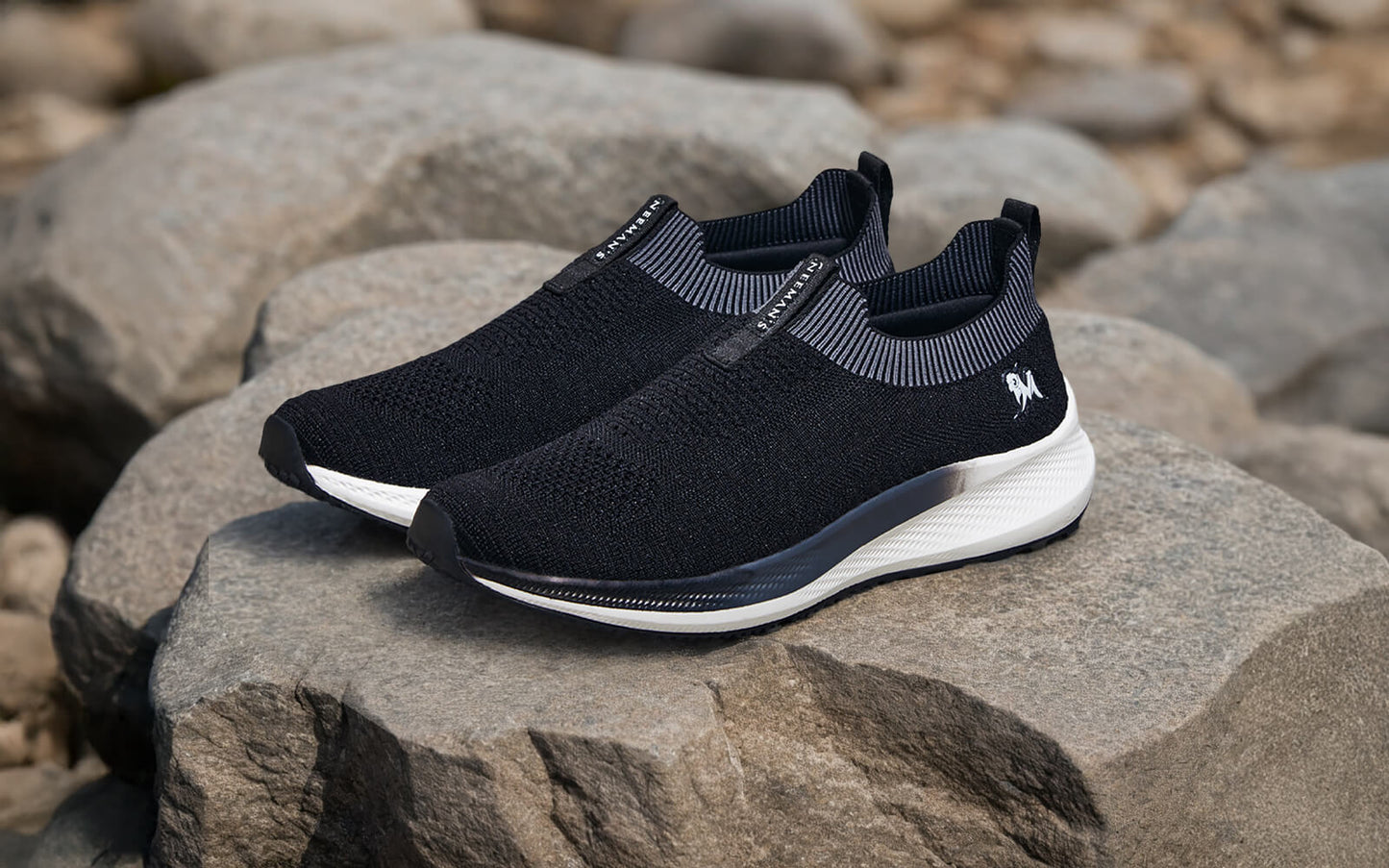 Grip Fit Slip-Ons – Black | Sleek, Supportive Slip-On Shoes for Everyday Comfort by My Store