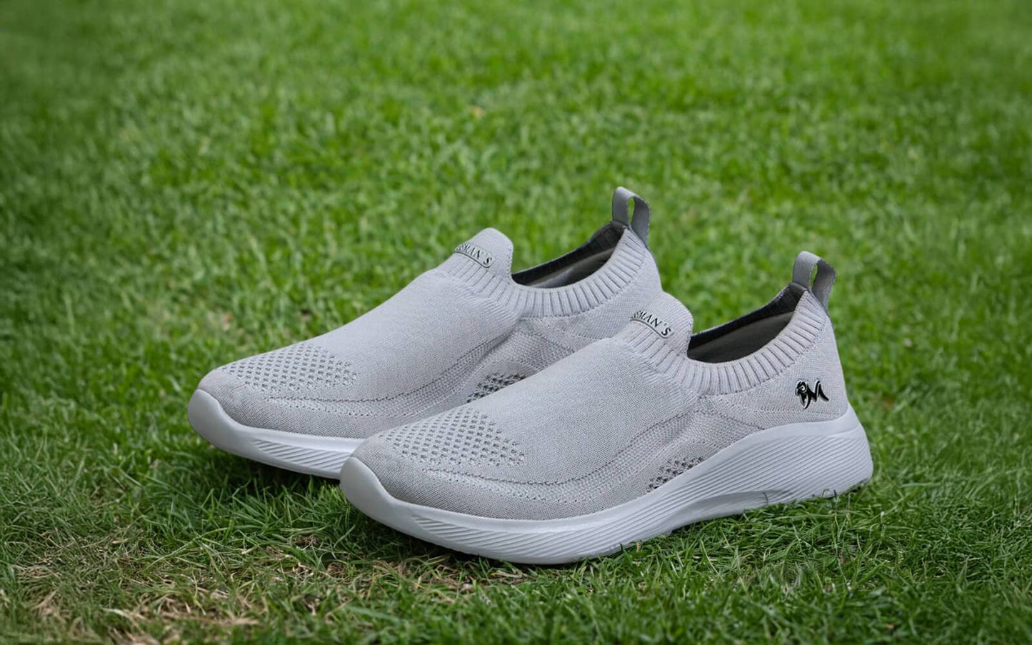 Everyday Basic Slip Ons : Light Grey by My Store