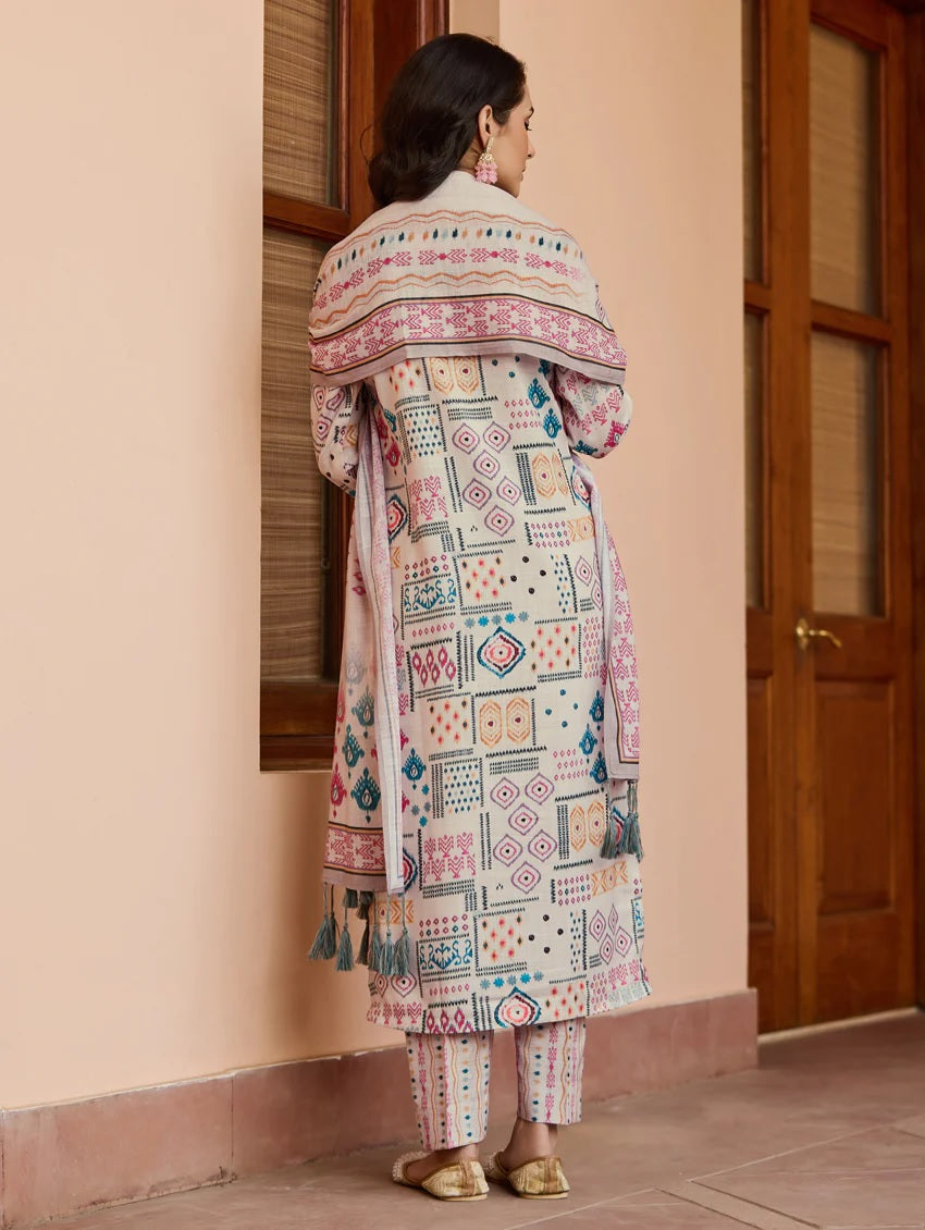Summer Special Cotton Printed Kurta Set