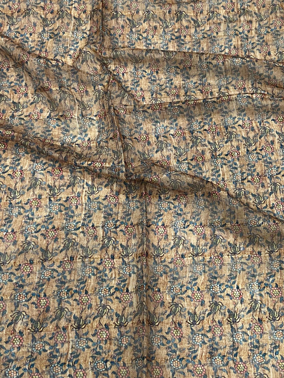 Artisan Bloom Kalamkari Saree