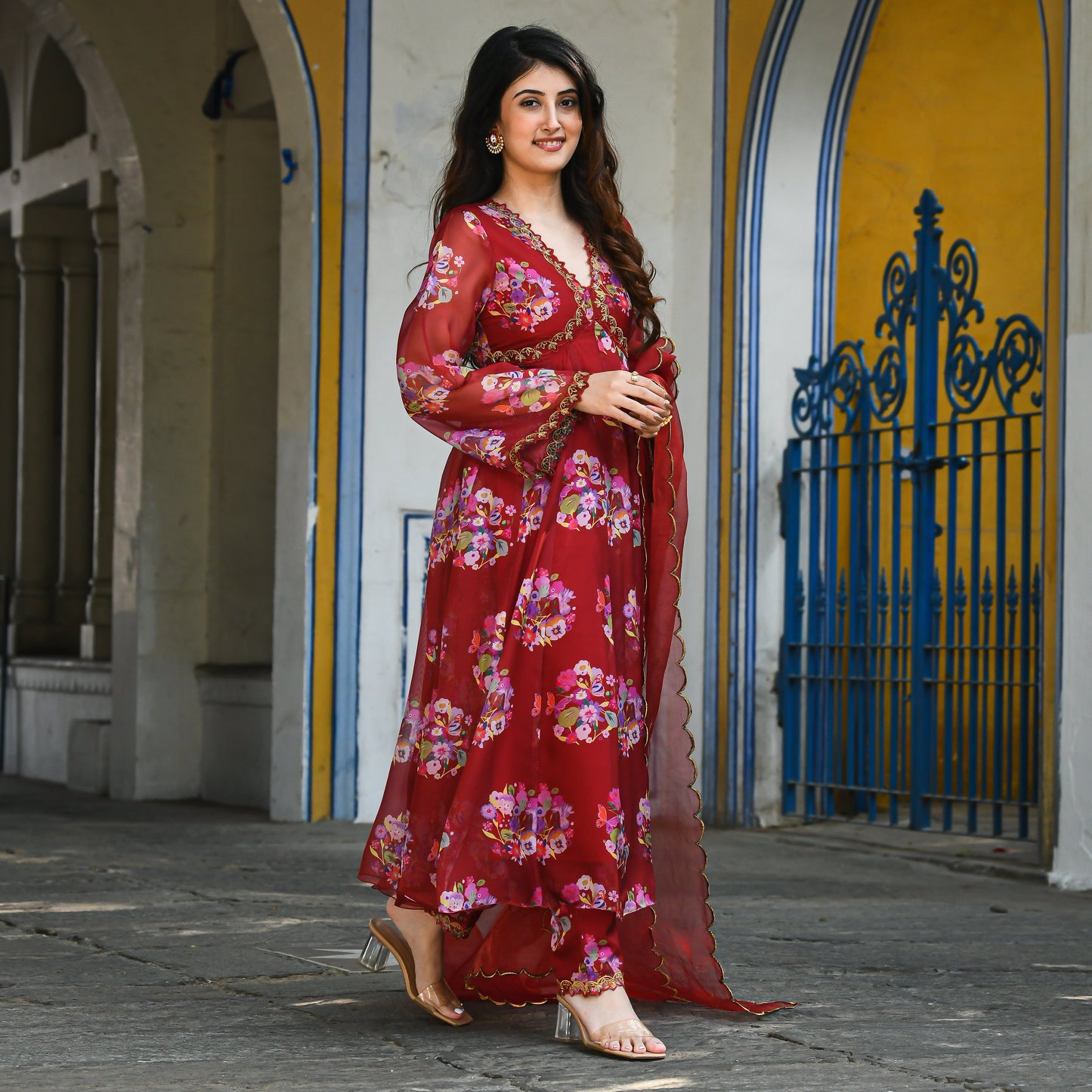 SAANJH SUIT SET