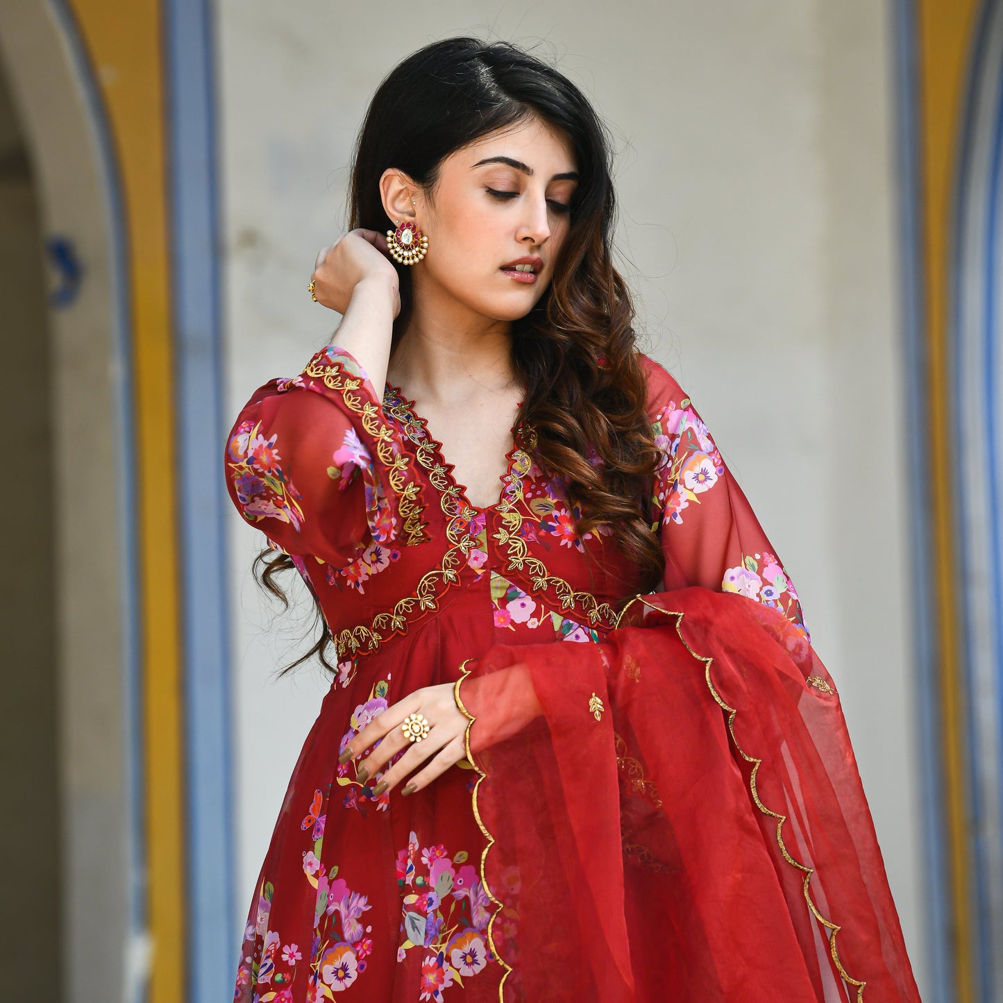 SAANJH SUIT SET