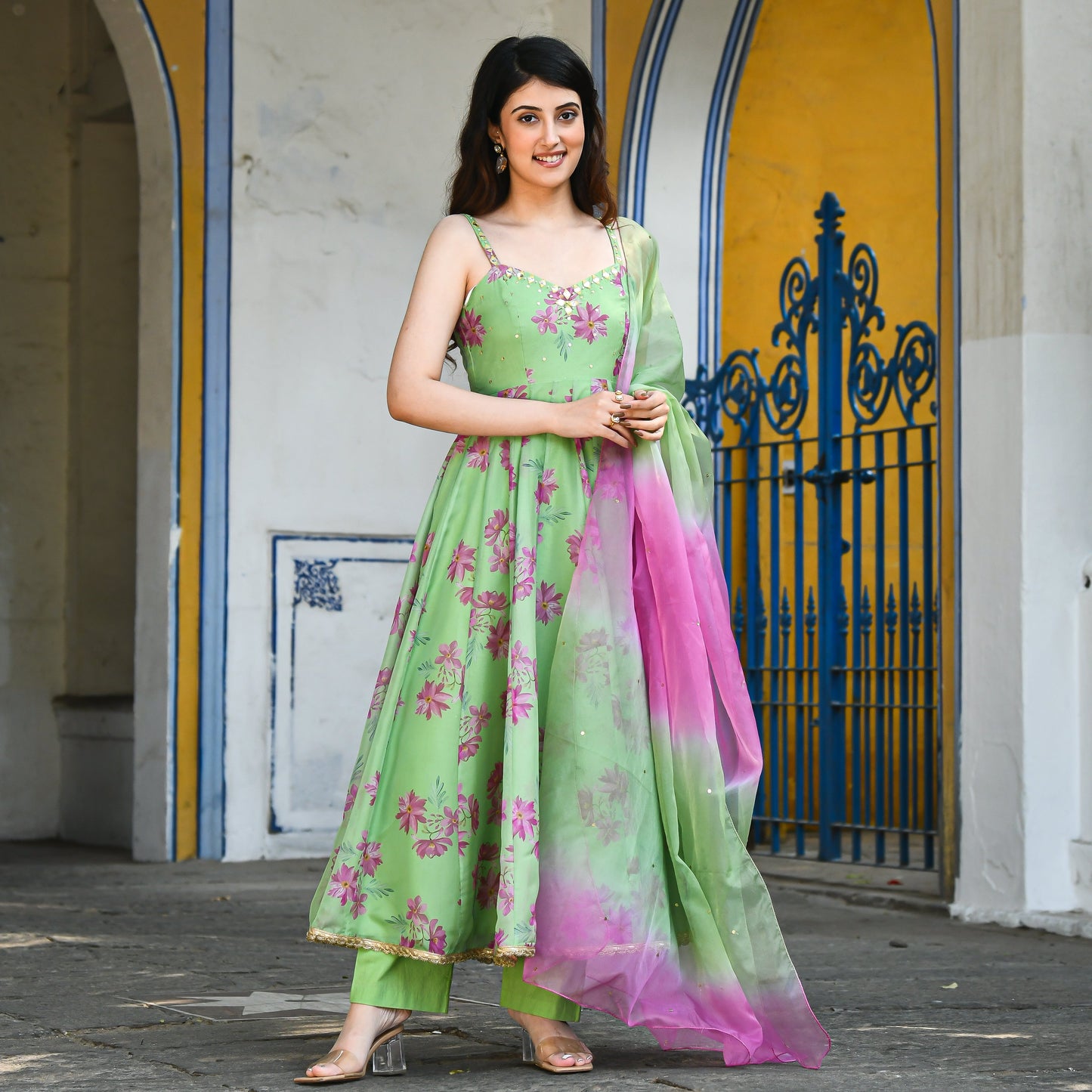 FLORAL JAAL SUIT SET by My Store