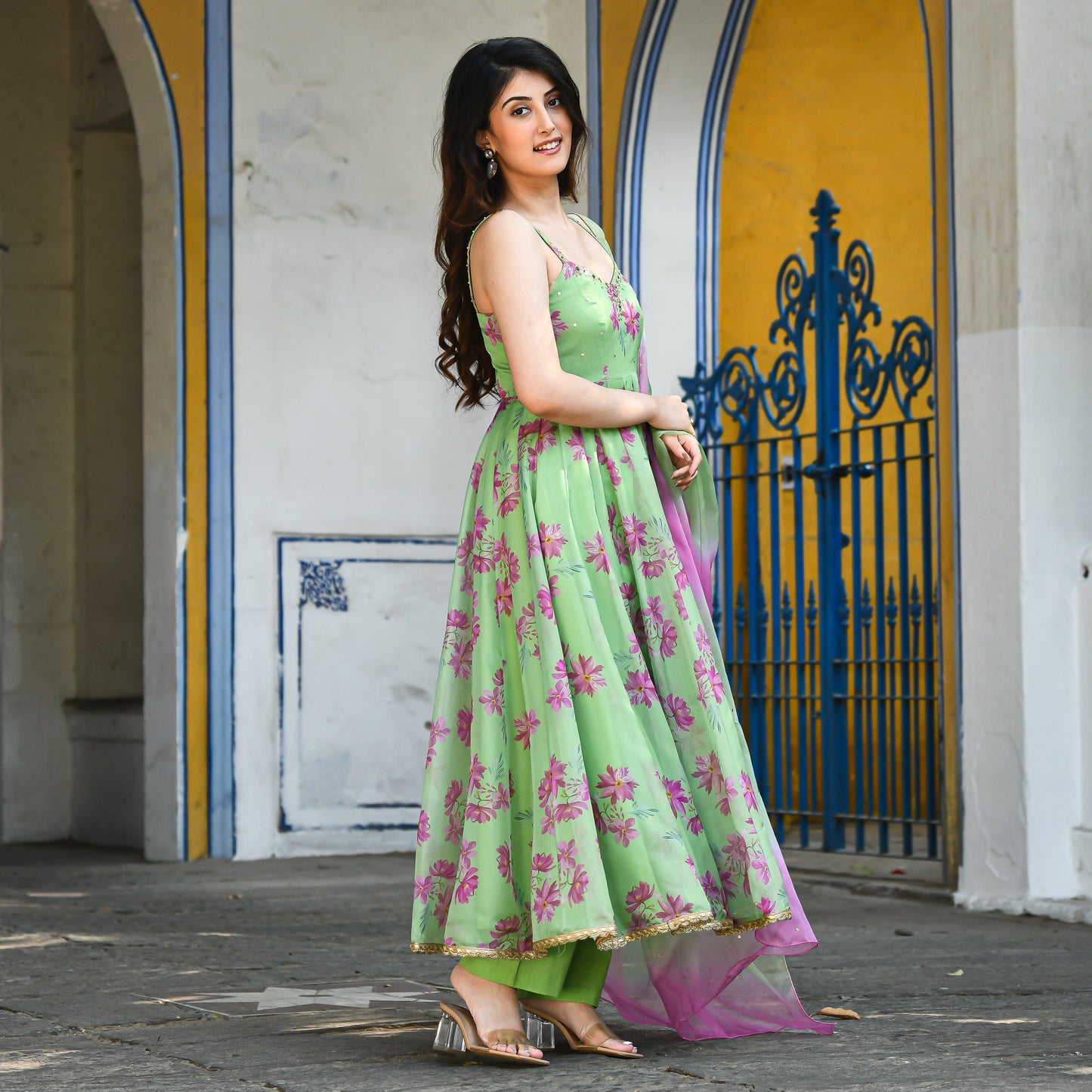 FLORAL JAAL SUIT SET by My Store