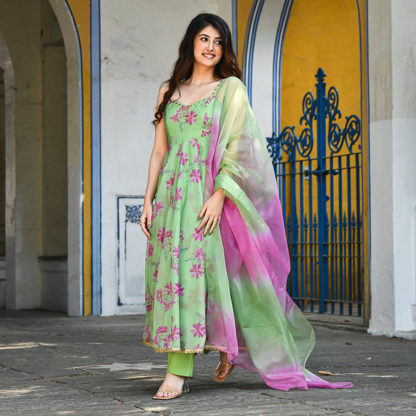 FLORAL JAAL SUIT SET by My Store