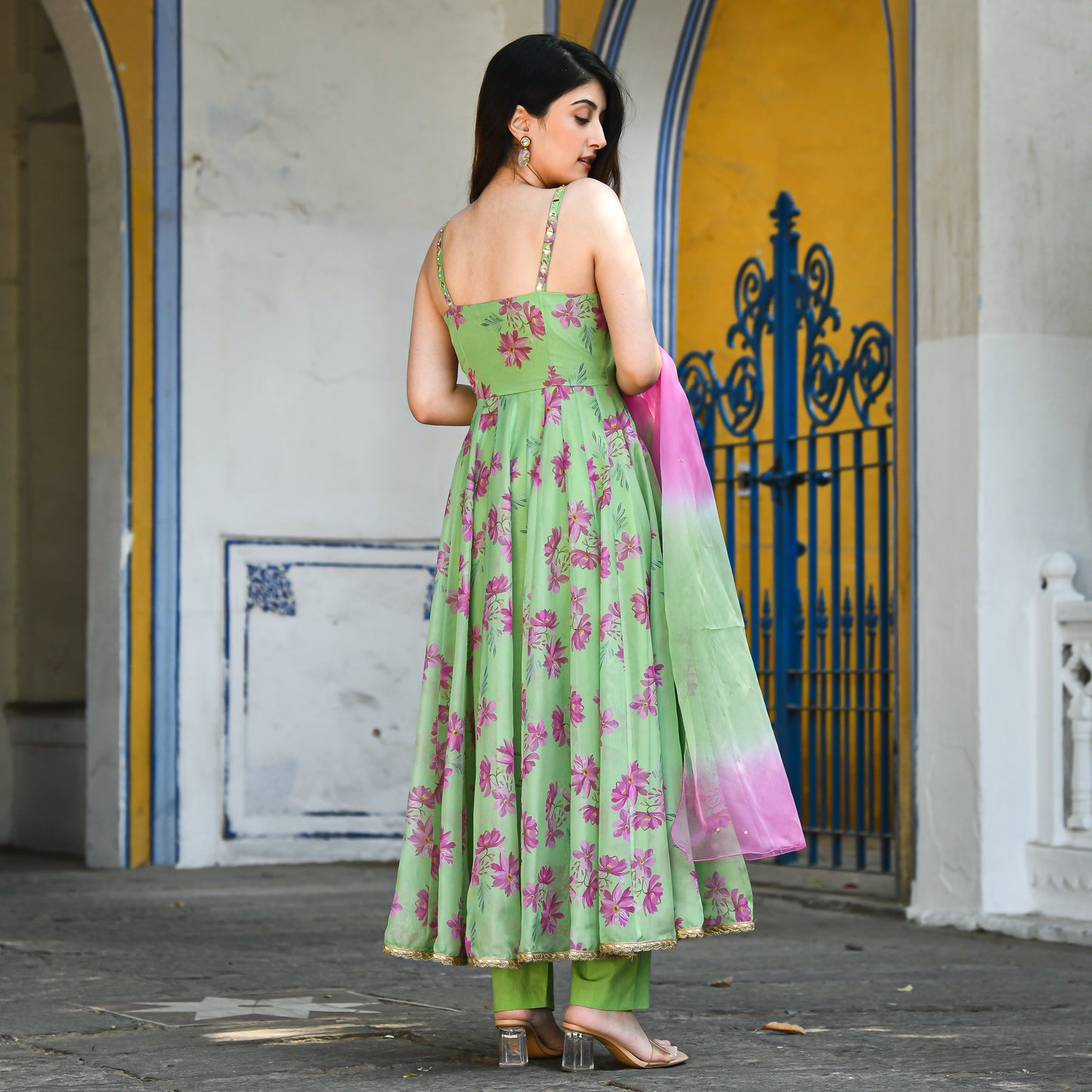 FLORAL JAAL SUIT SET by My Store