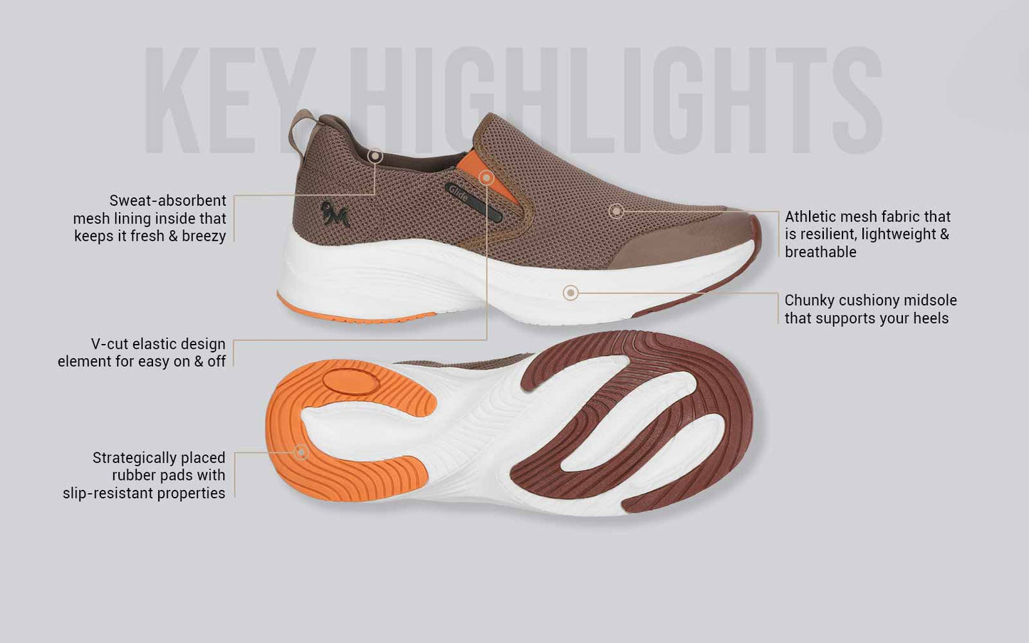 The Dependables : Brown-Orange by My Store