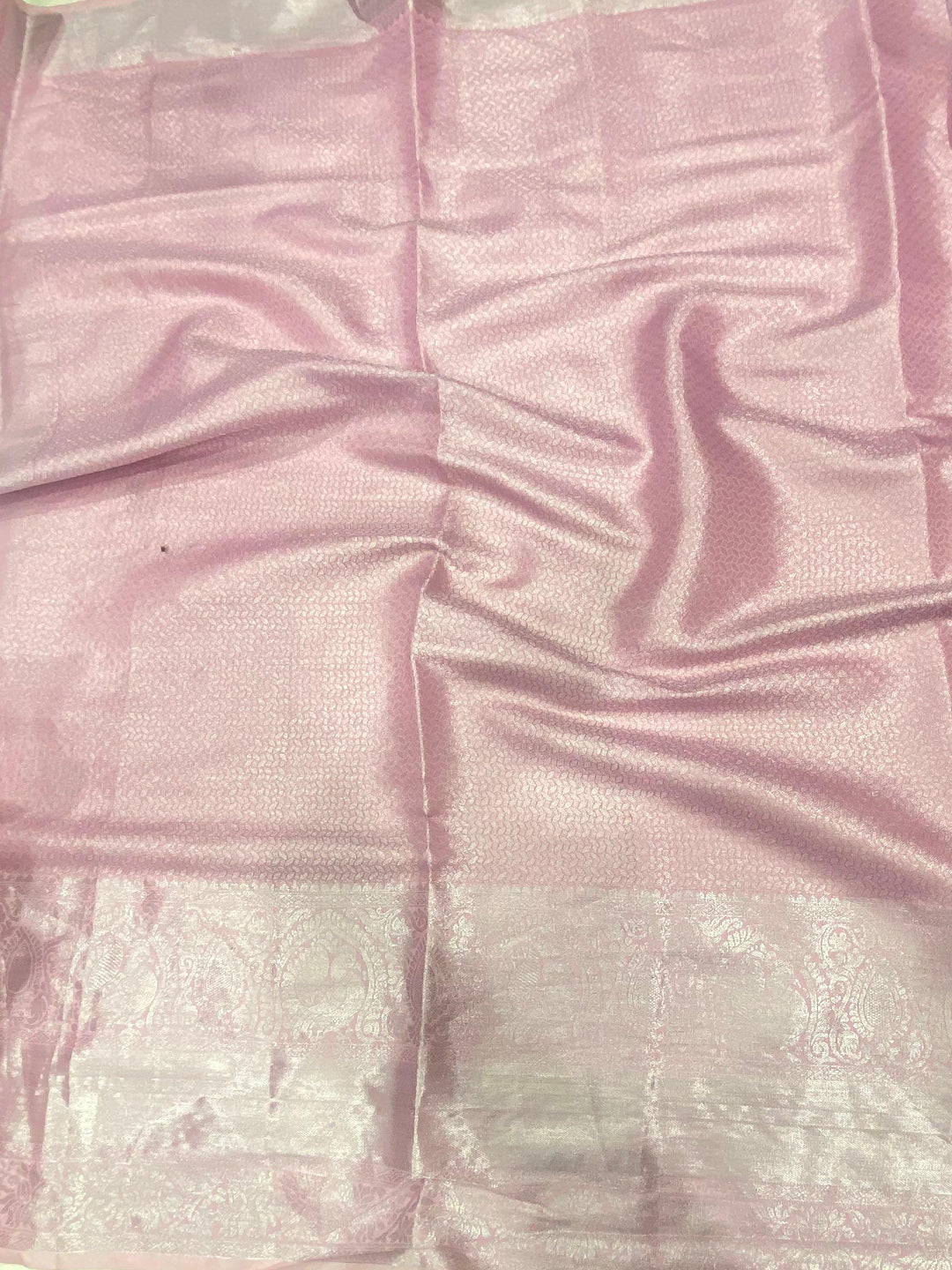 Pink Banarasi Kanjivaram Silk Saree