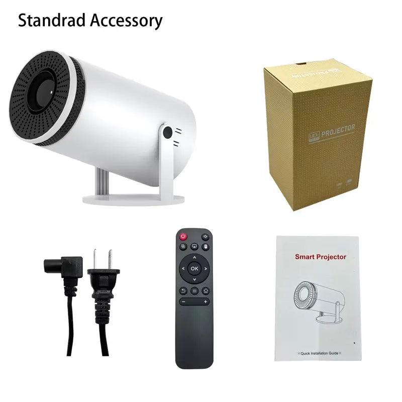 TecSox Luma Led Projector Online | 4K Video | Android 11 | Under ₹4000