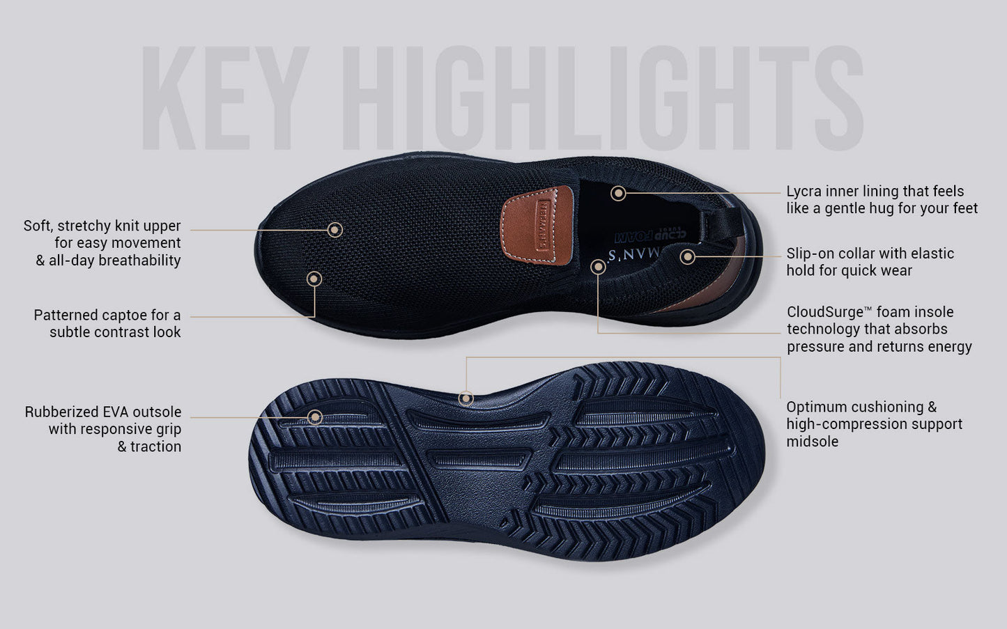 Ease Walk Neo : Black by My Store