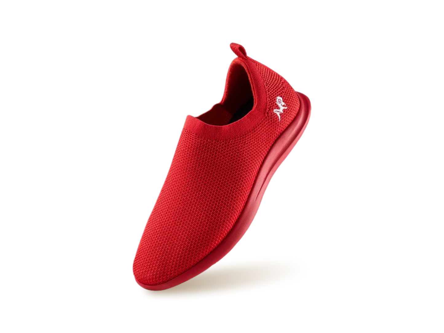 ReLive Knit Slip Ons : Fiery Red by My Store