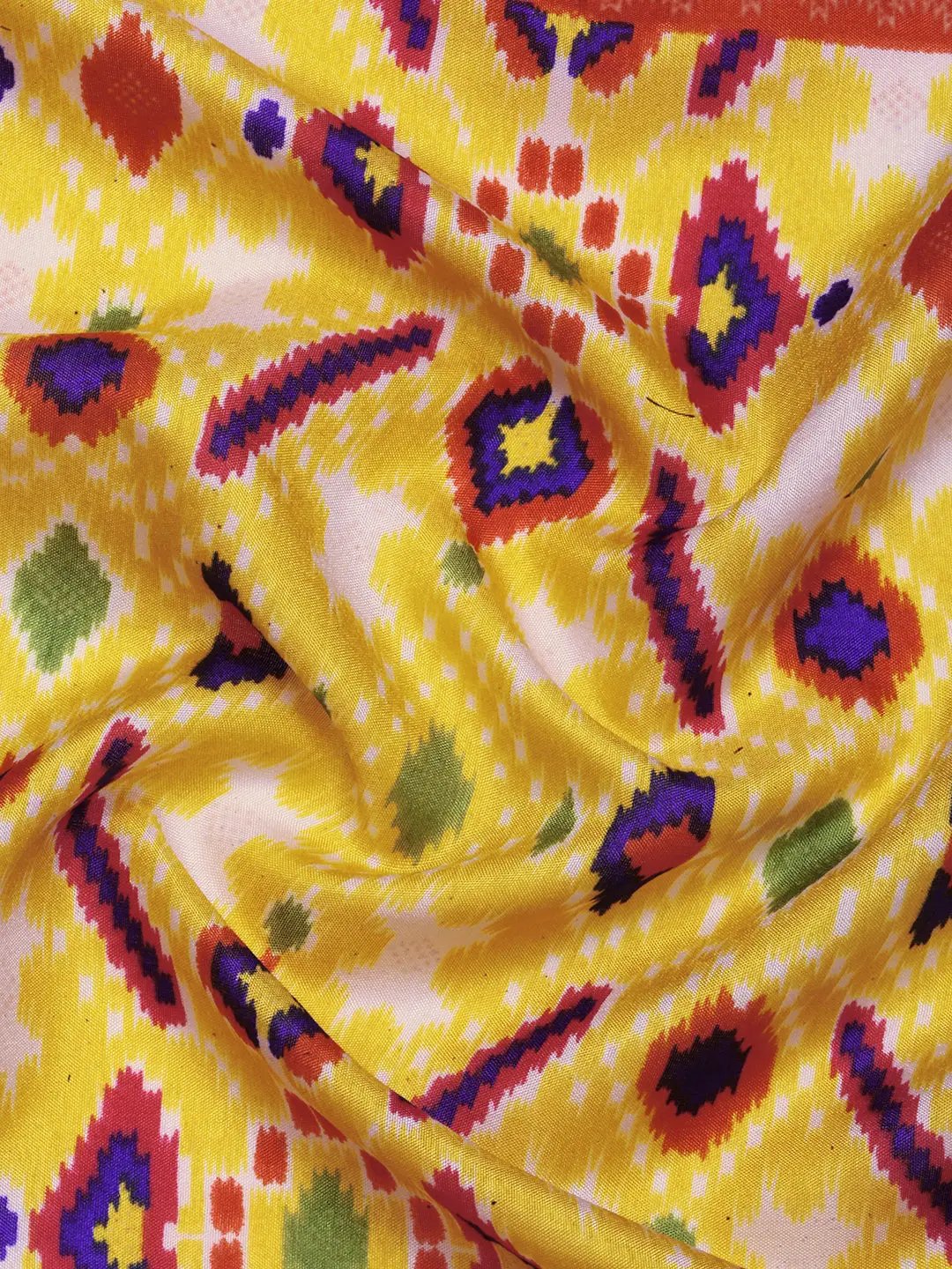 Design Soft Chanderi Silk Patola Festive Wear Saree by My Store