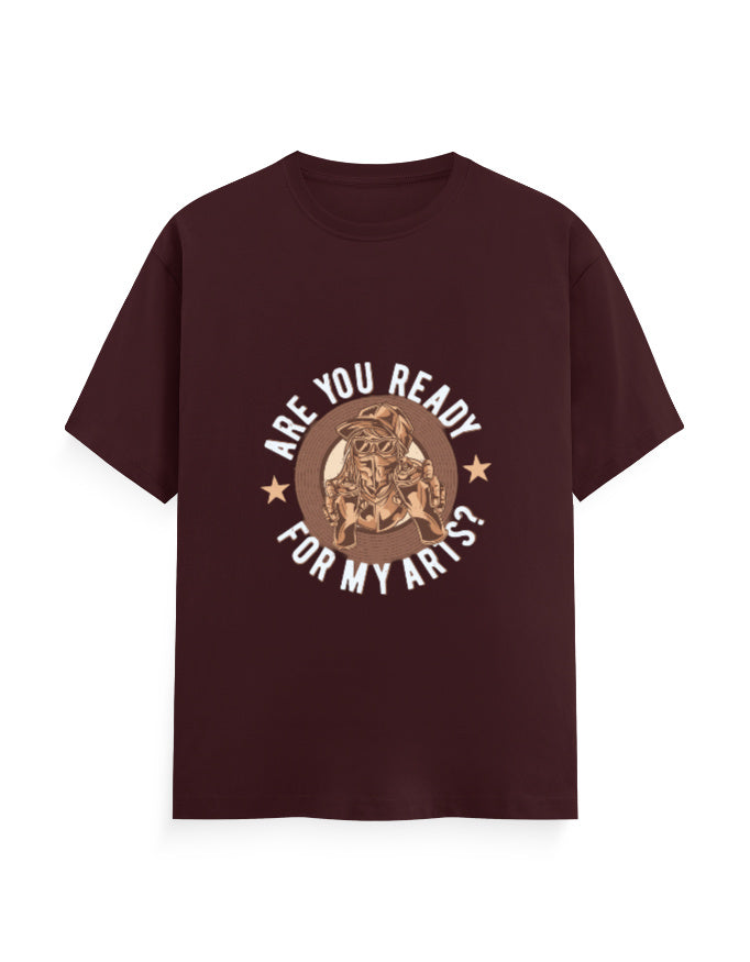 Ready for Arts, Bold Graffiti T-Shirt