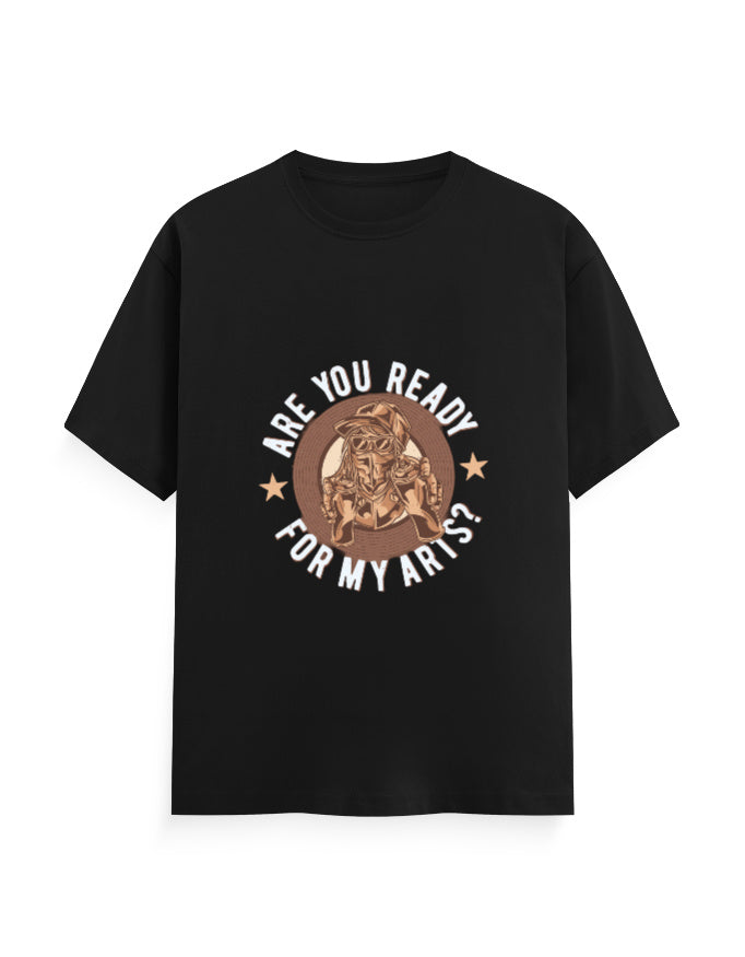 Ready for Arts, Bold Graffiti T-Shirt