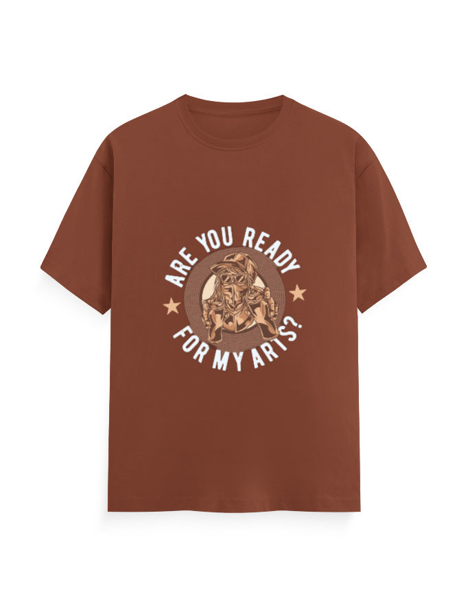 Ready for Arts, Bold Graffiti T-Shirt
