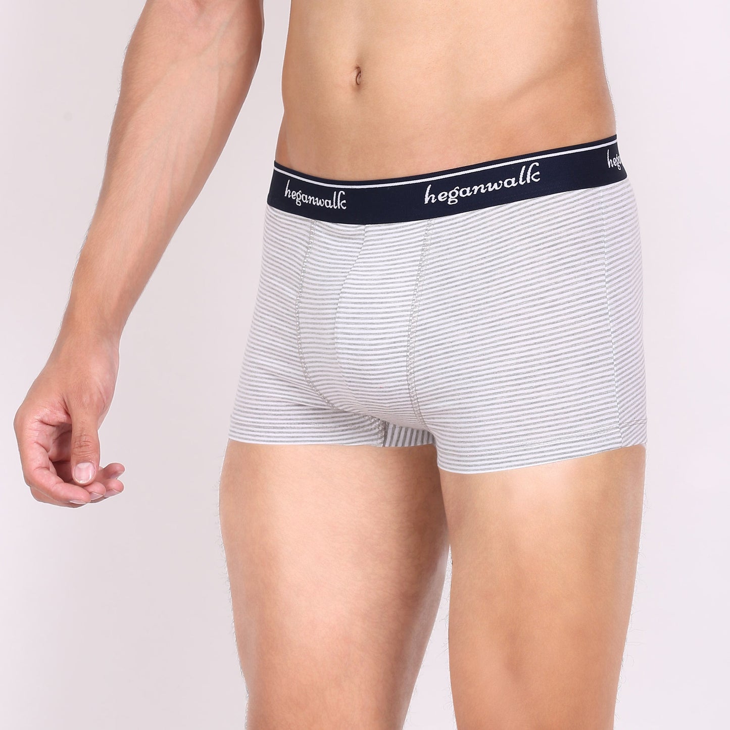 X-BOLD Strips Soft Trunks- N.Blue/White Strips