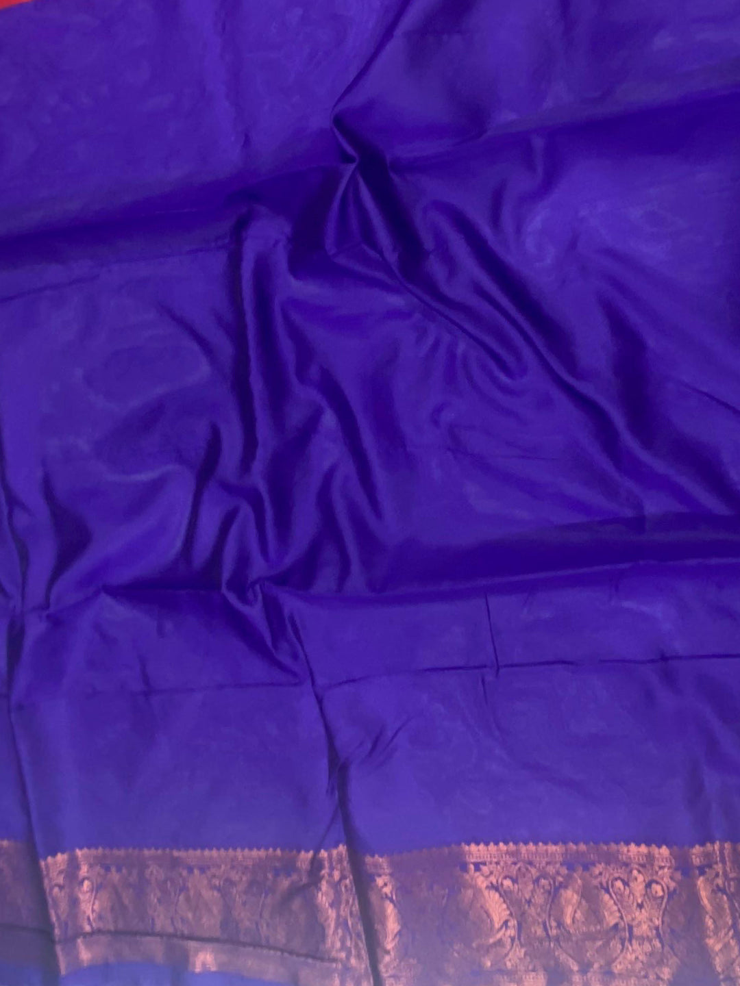 Rose Red Tussar Silk Ikkat Weaving Saree by My Store