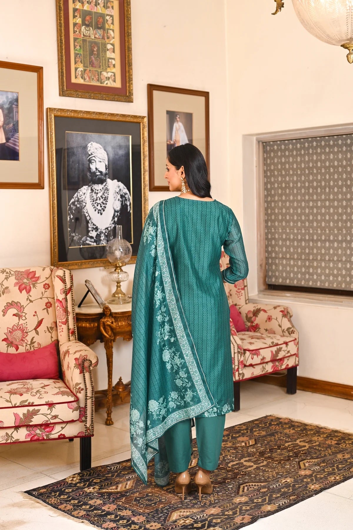 Summer Special Rayon Green Kurta Set