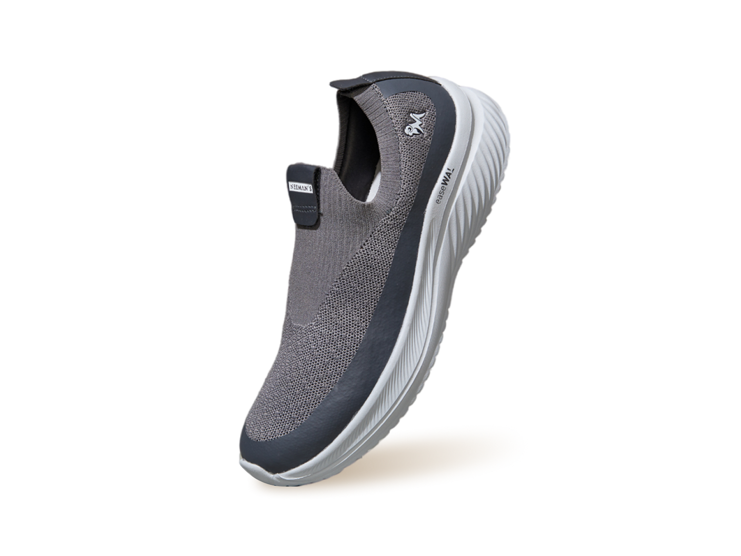 Ease Walk Slip Ons : Grey by My Store