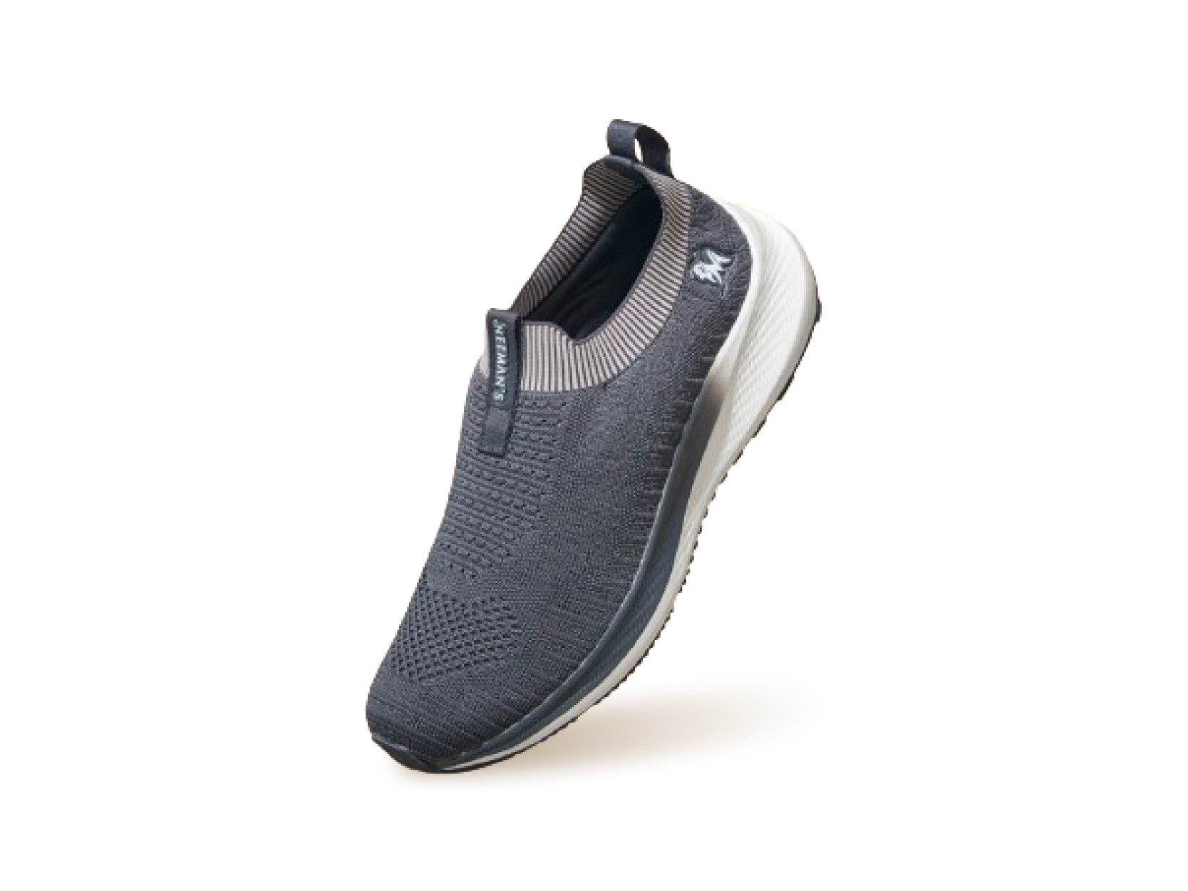 Grip Fit Slip-Ons – Grey | Comfortable Grey Slip-On Shoes for Everyday Wear by My Store