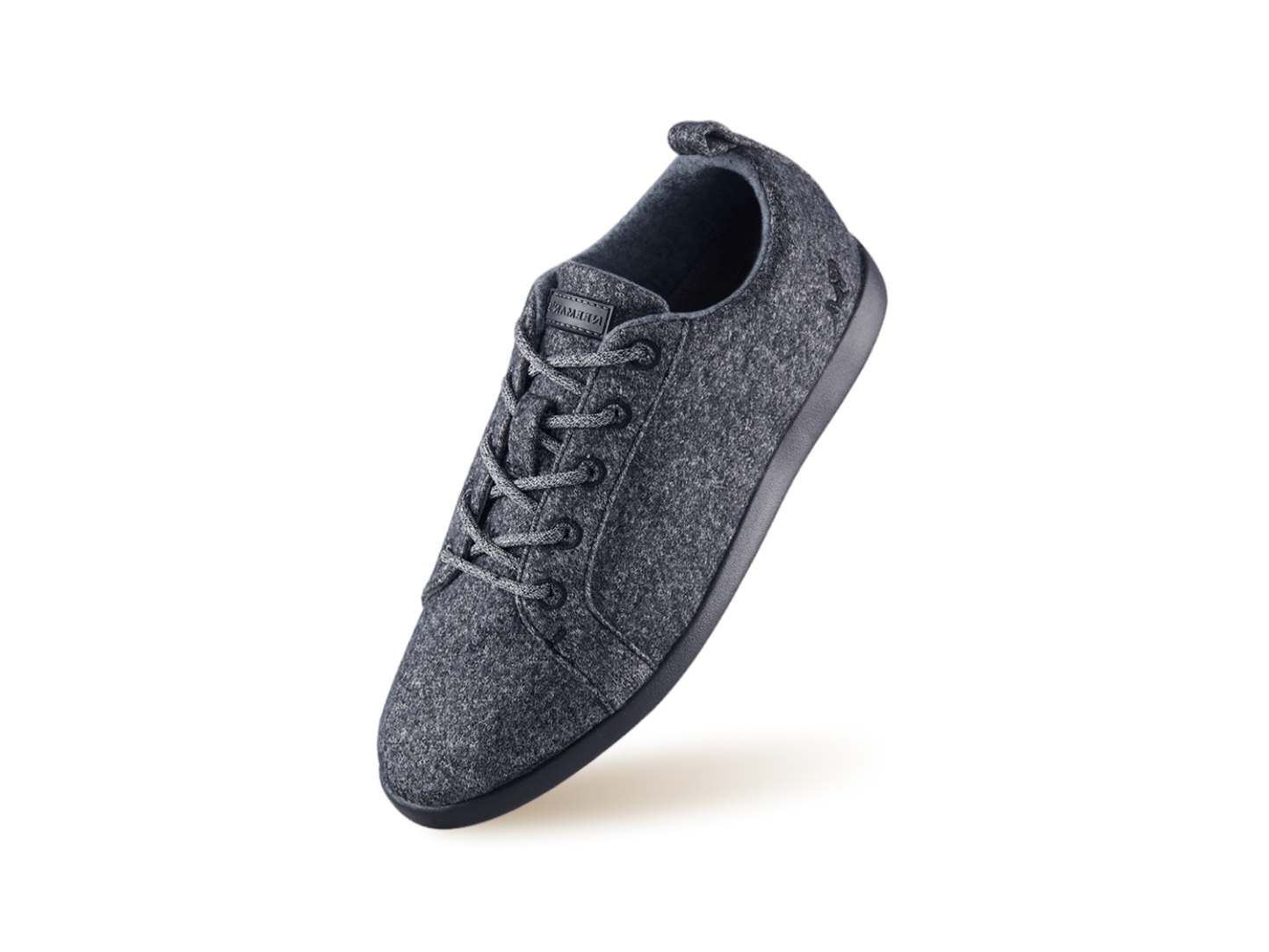 Wool Classic Sneakers : Grey Melange by My Store