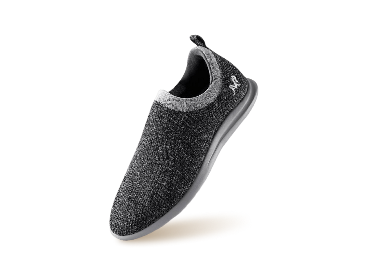 ReLive Knit Slip Ons : Grey Melange by My Store