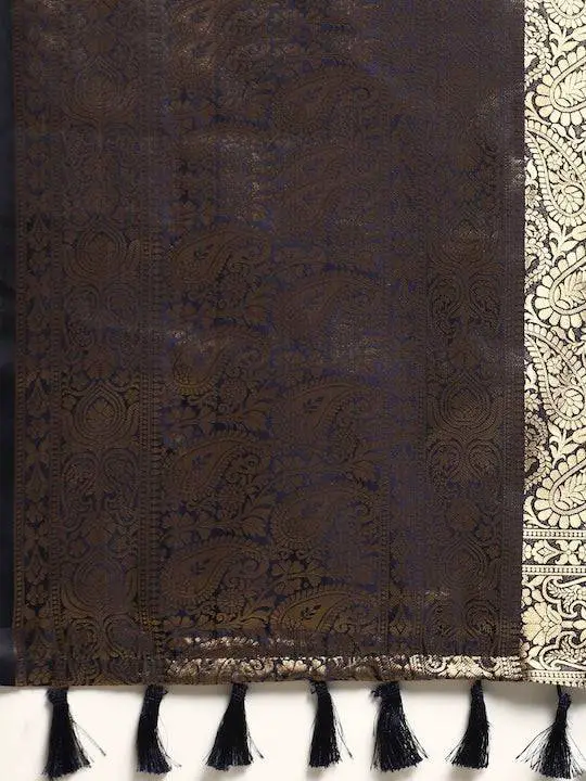 Exclusive Kanjivaaram Zari Pattu Border Banarasi Soft Silk Saree