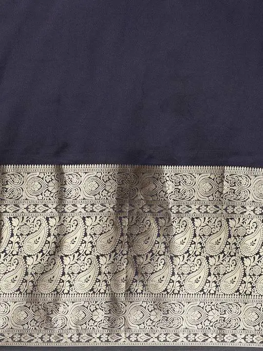 Exclusive Kanjivaaram Zari Pattu Border Banarasi Soft Silk Saree
