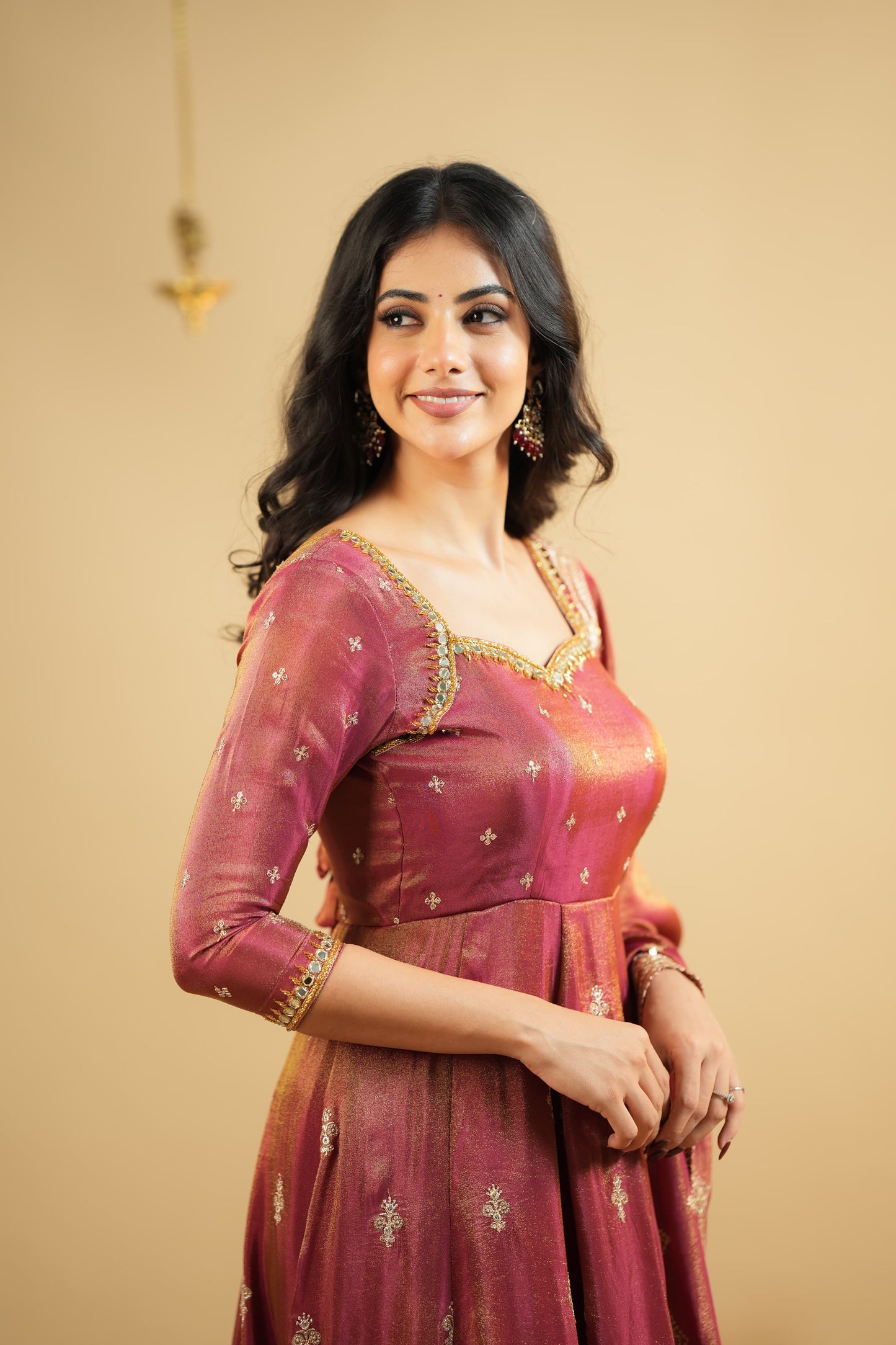 KRUSHNAVI COSMO SLIT ANARKALI SUIT SET by My Store