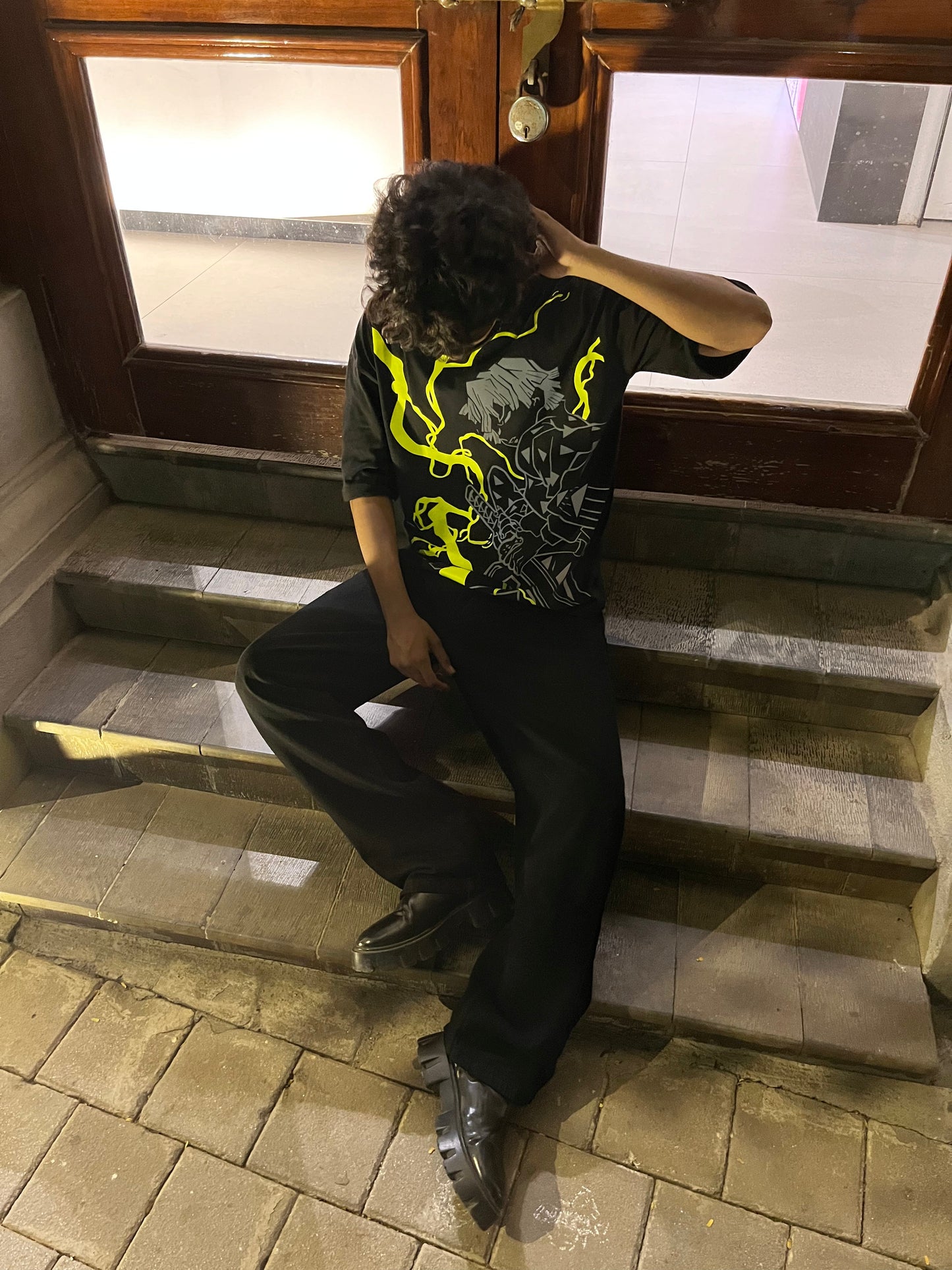 Zenitsu Thunder Oversize Tshirt