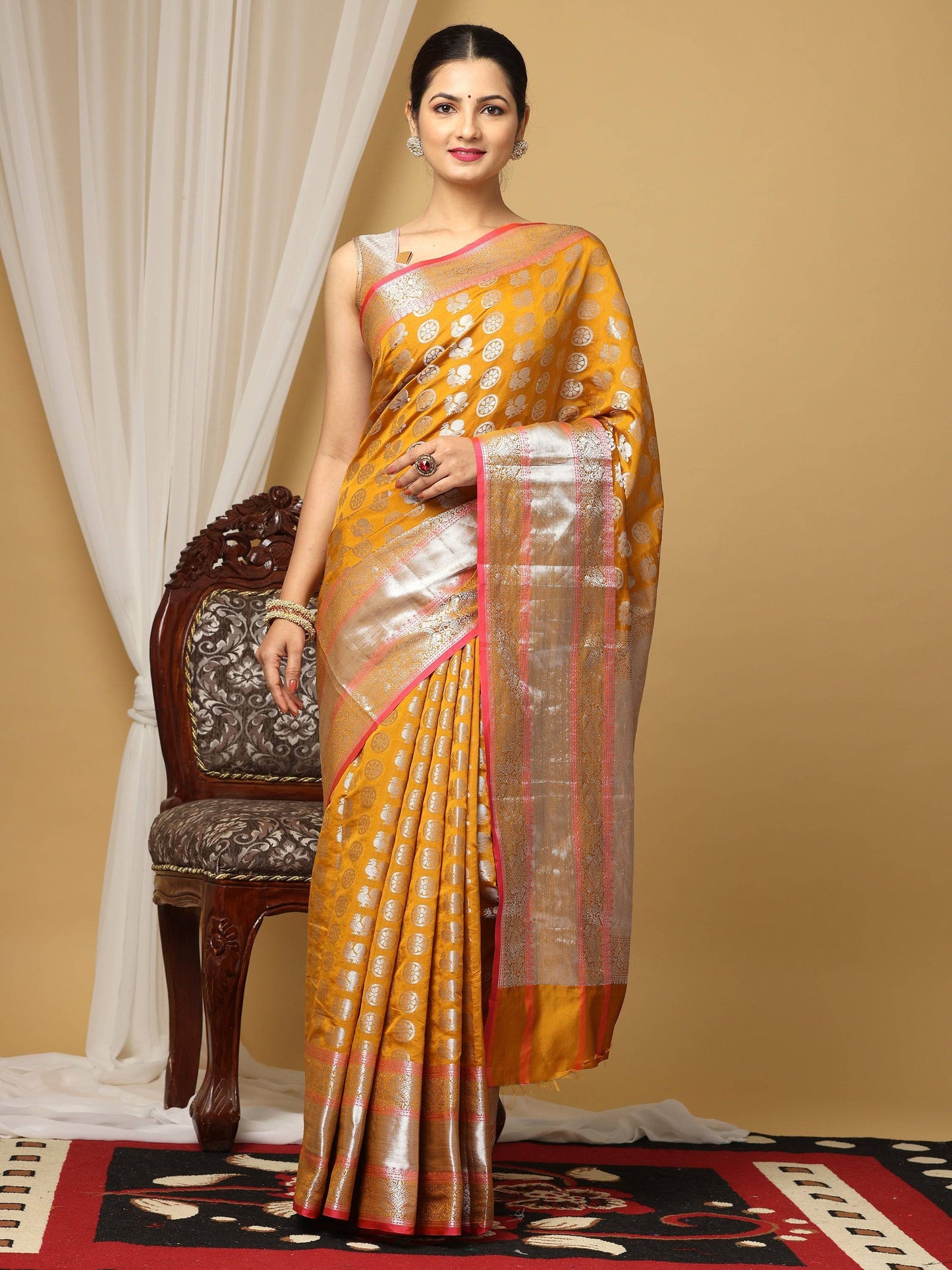 Kanjivaaram Soft Silk Design Saree by My Store