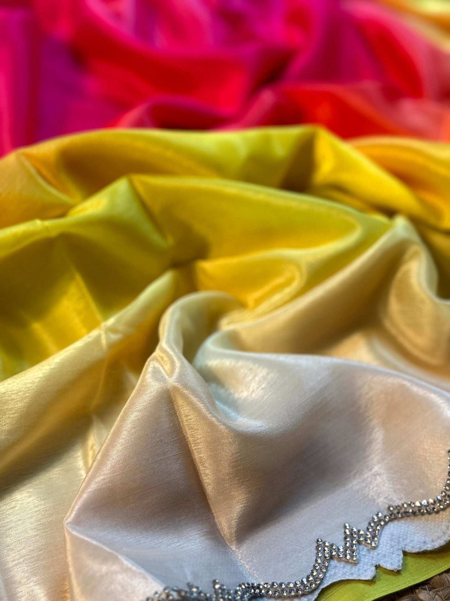 Radiant Soft Chiffon Ombre Print Saree by My Store