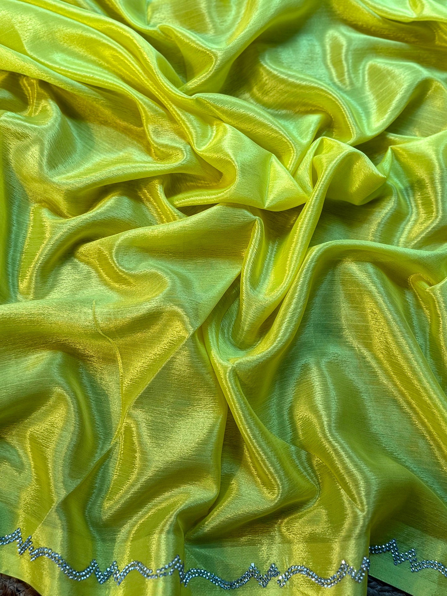Radiant Soft Chiffon Ombre Print Saree by My Store