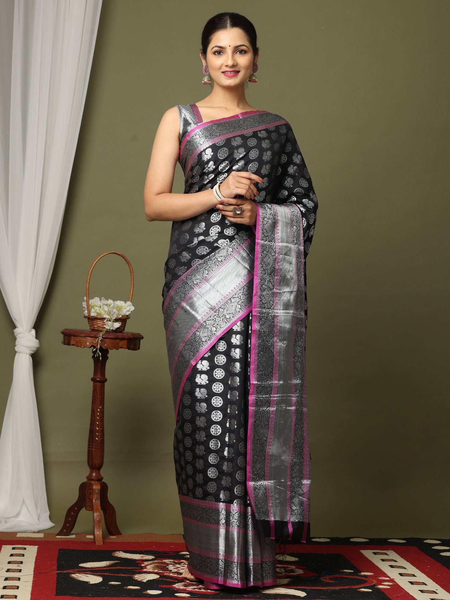 Kanjivaaram Soft Silk Design Saree